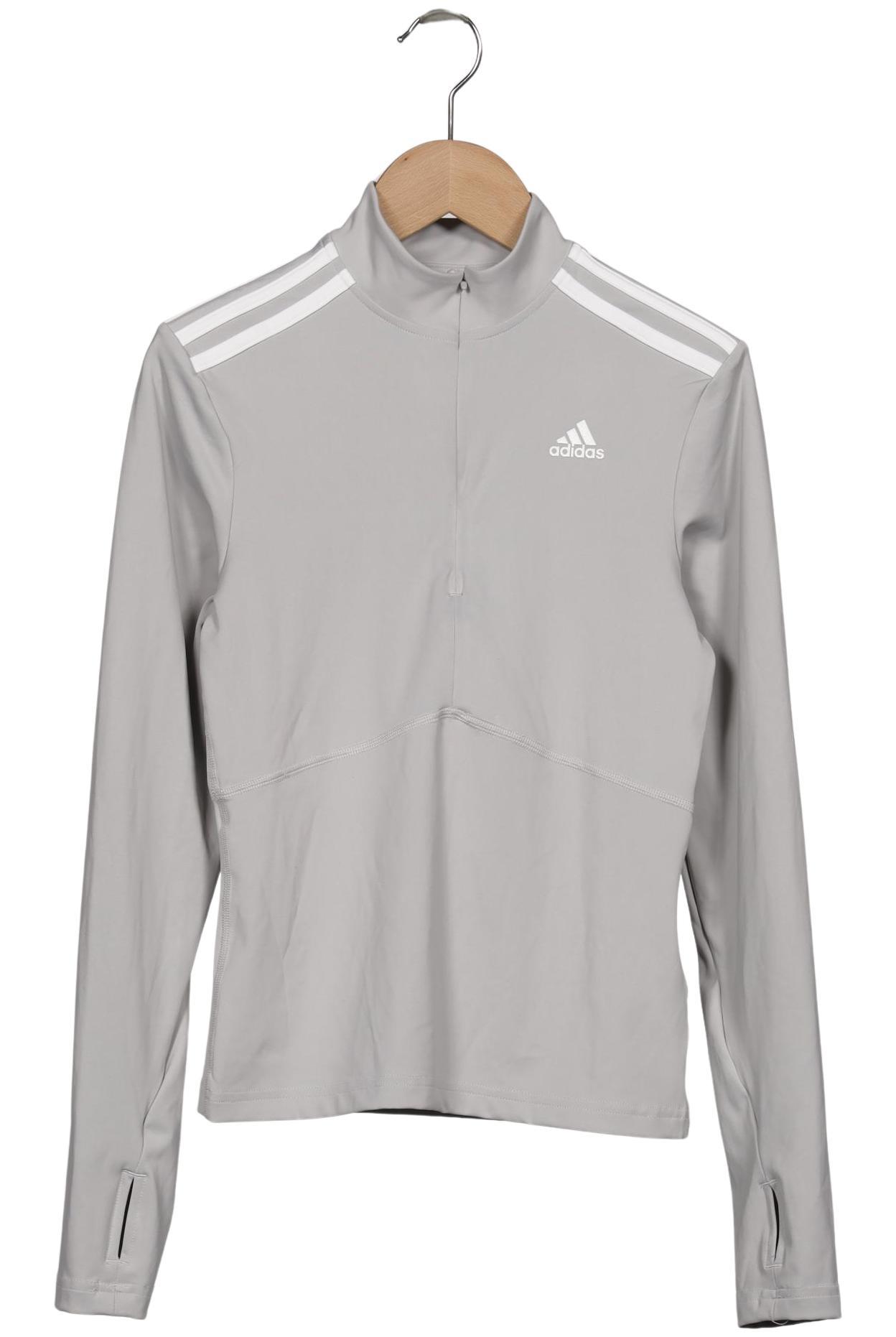 

adidas Damen Langarmshirt, grau, Gr. 36