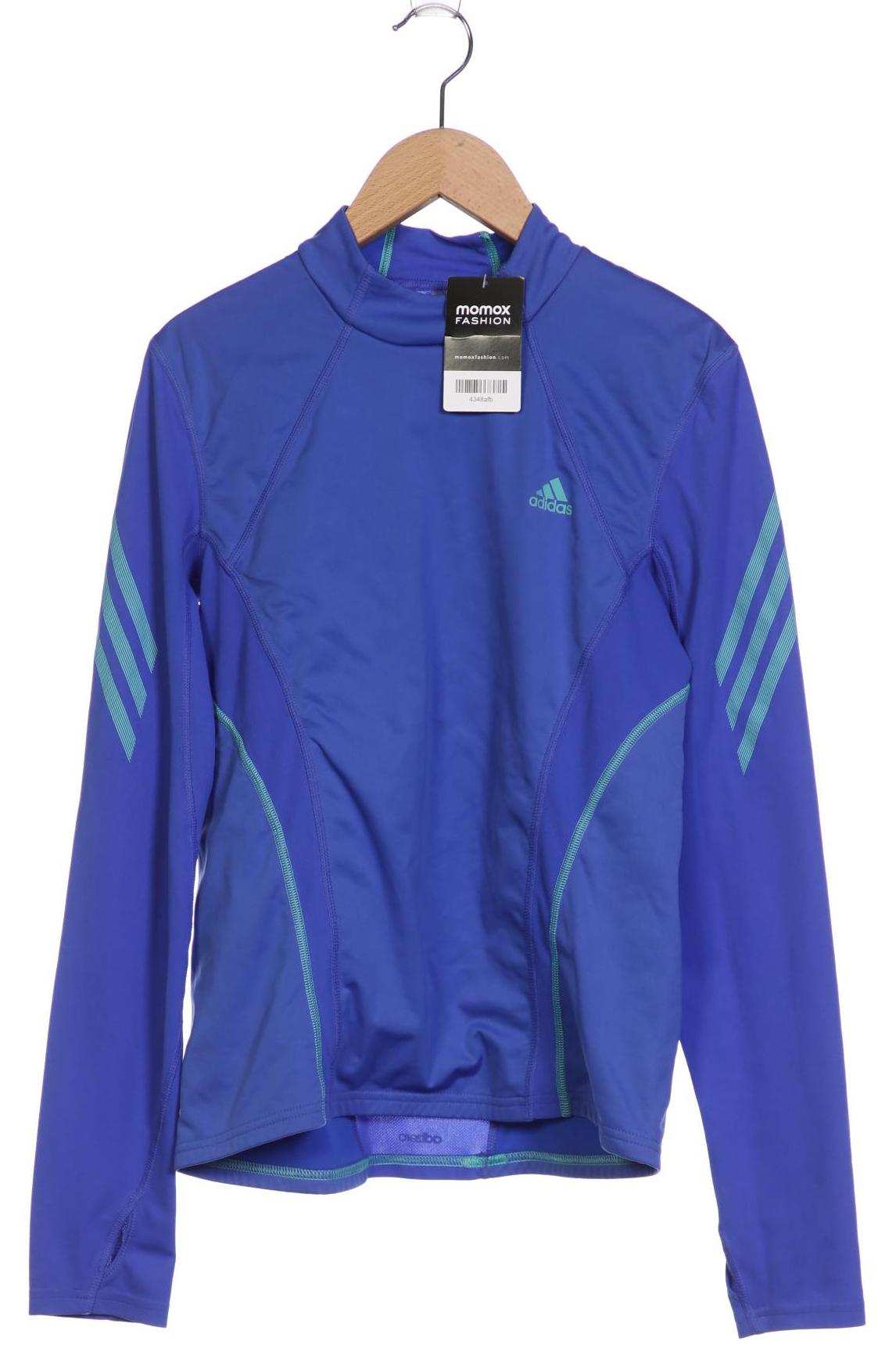 

adidas Damen Langarmshirt, blau, Gr. 36