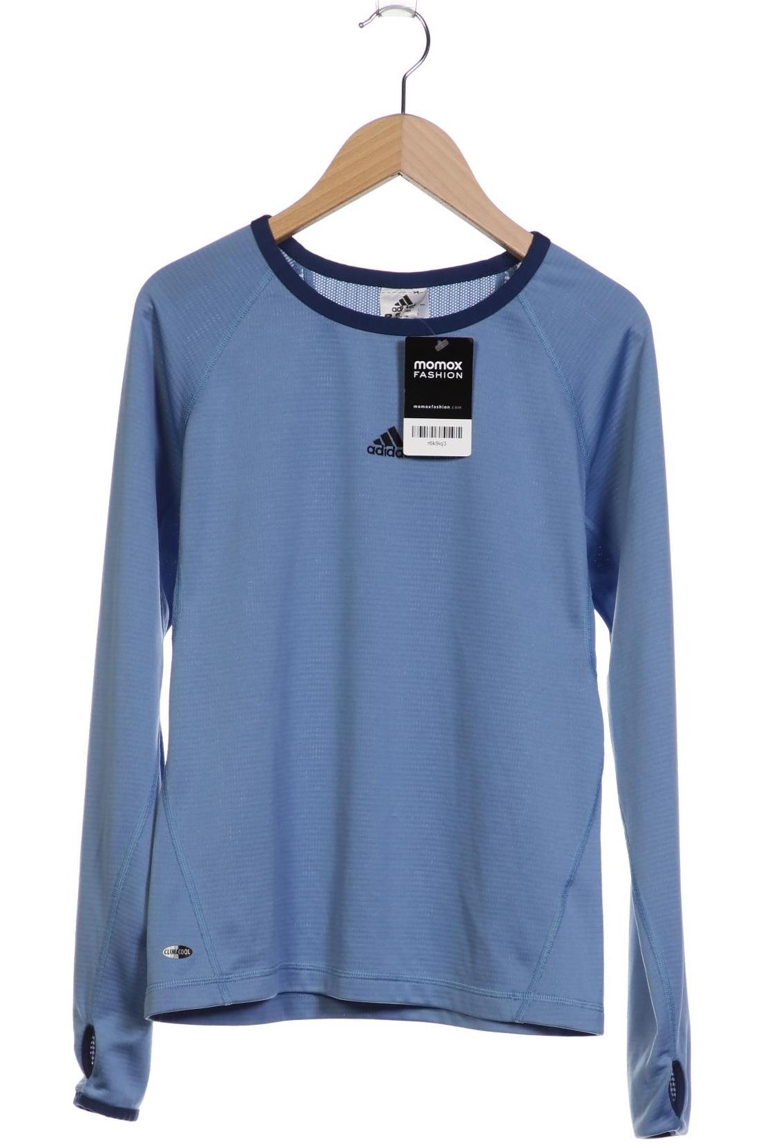 

adidas Damen Langarmshirt, blau, Gr. 38