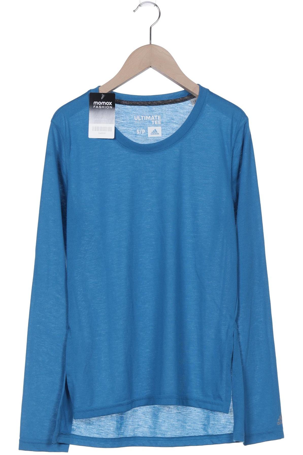 

adidas Damen Langarmshirt, blau, Gr. 36