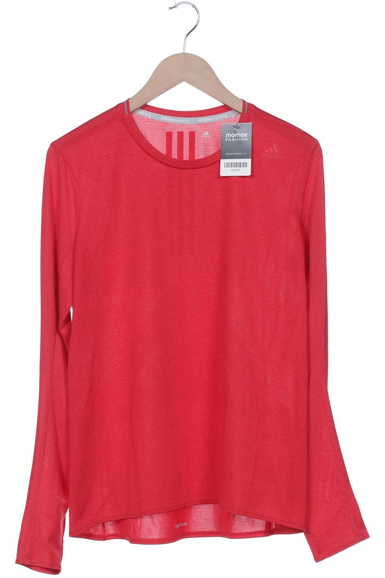 

adidas Damen Langarmshirt, rot, Gr. 42