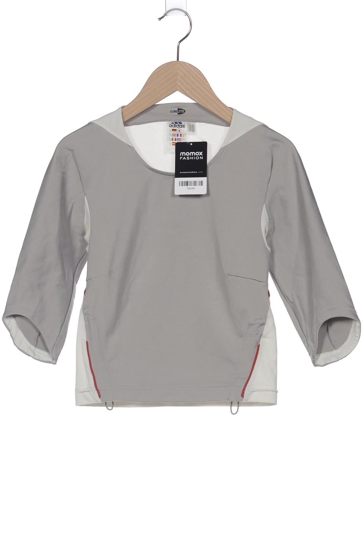 

adidas Damen Langarmshirt, grau, Gr. 36