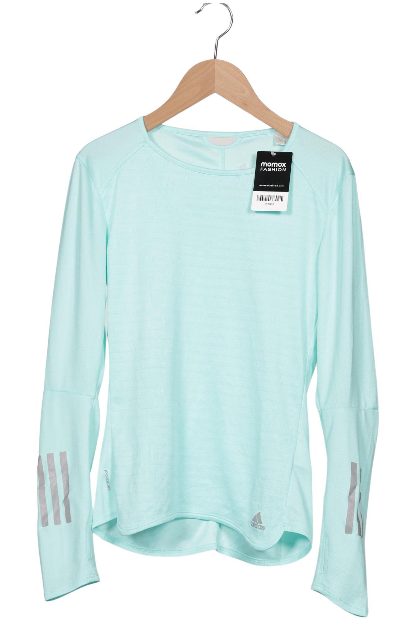 

adidas Damen Langarmshirt, hellblau, Gr. 34
