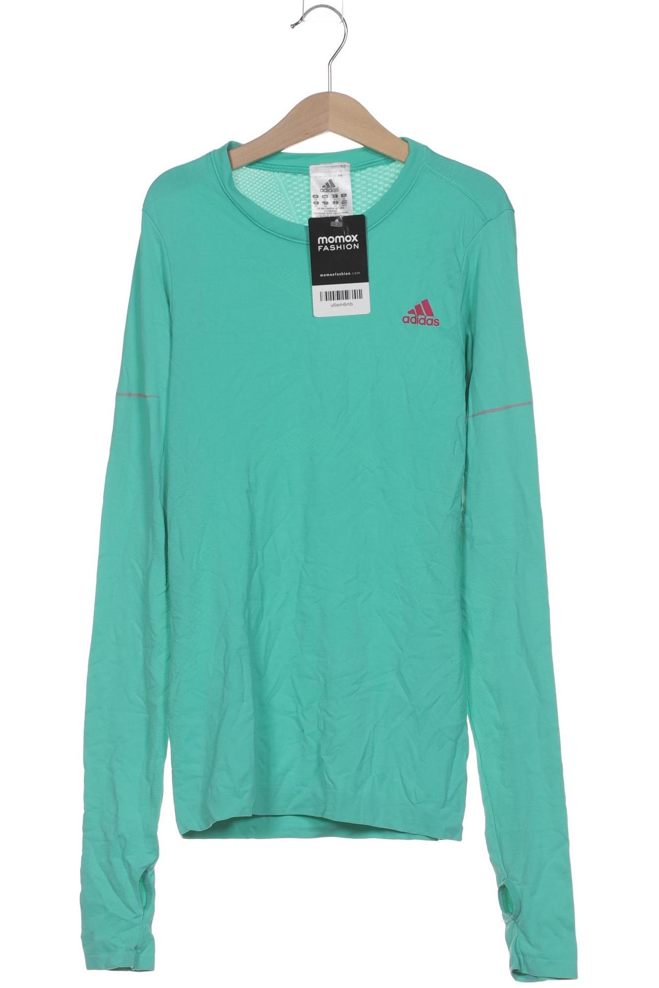 

adidas Damen Langarmshirt, hellgrün, Gr. 34