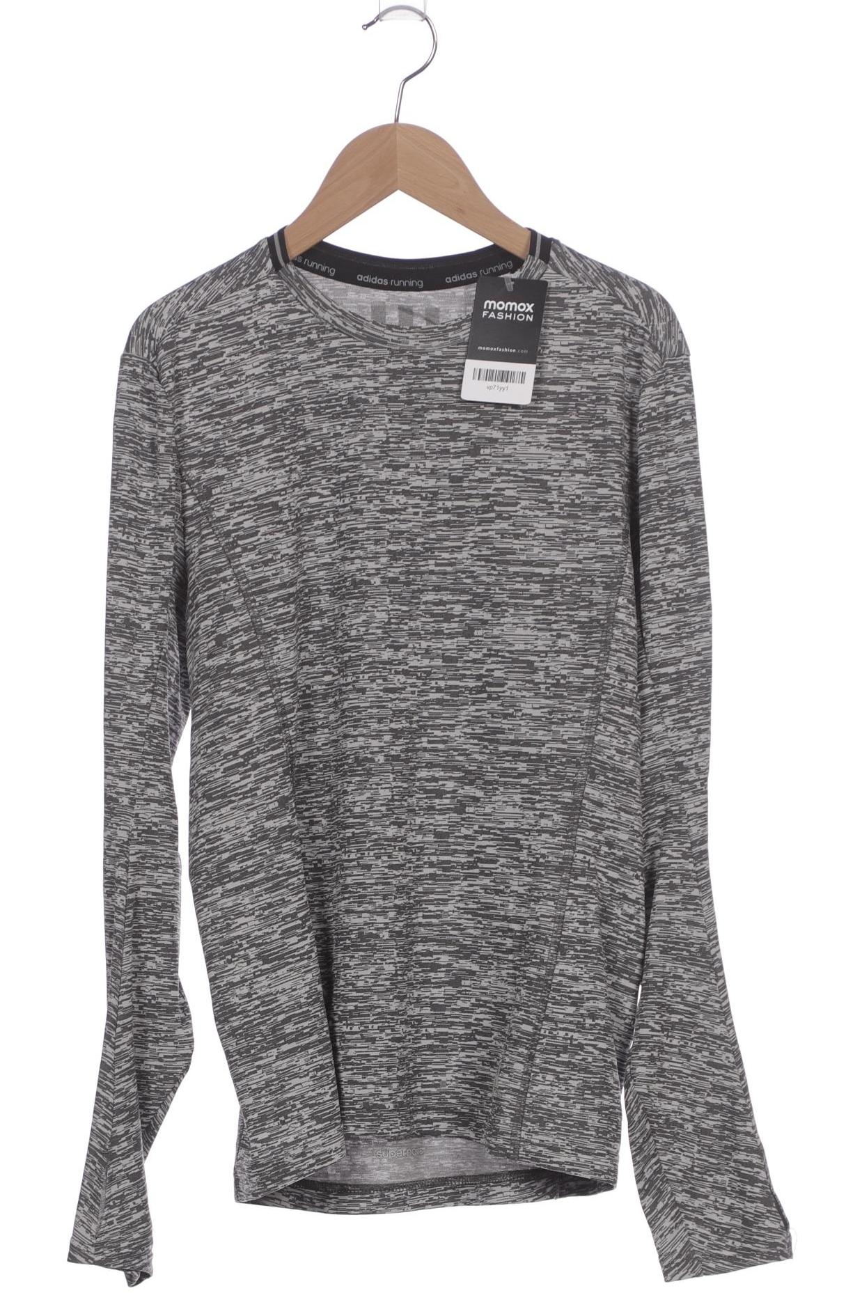 

adidas Damen Langarmshirt, grau, Gr. 42