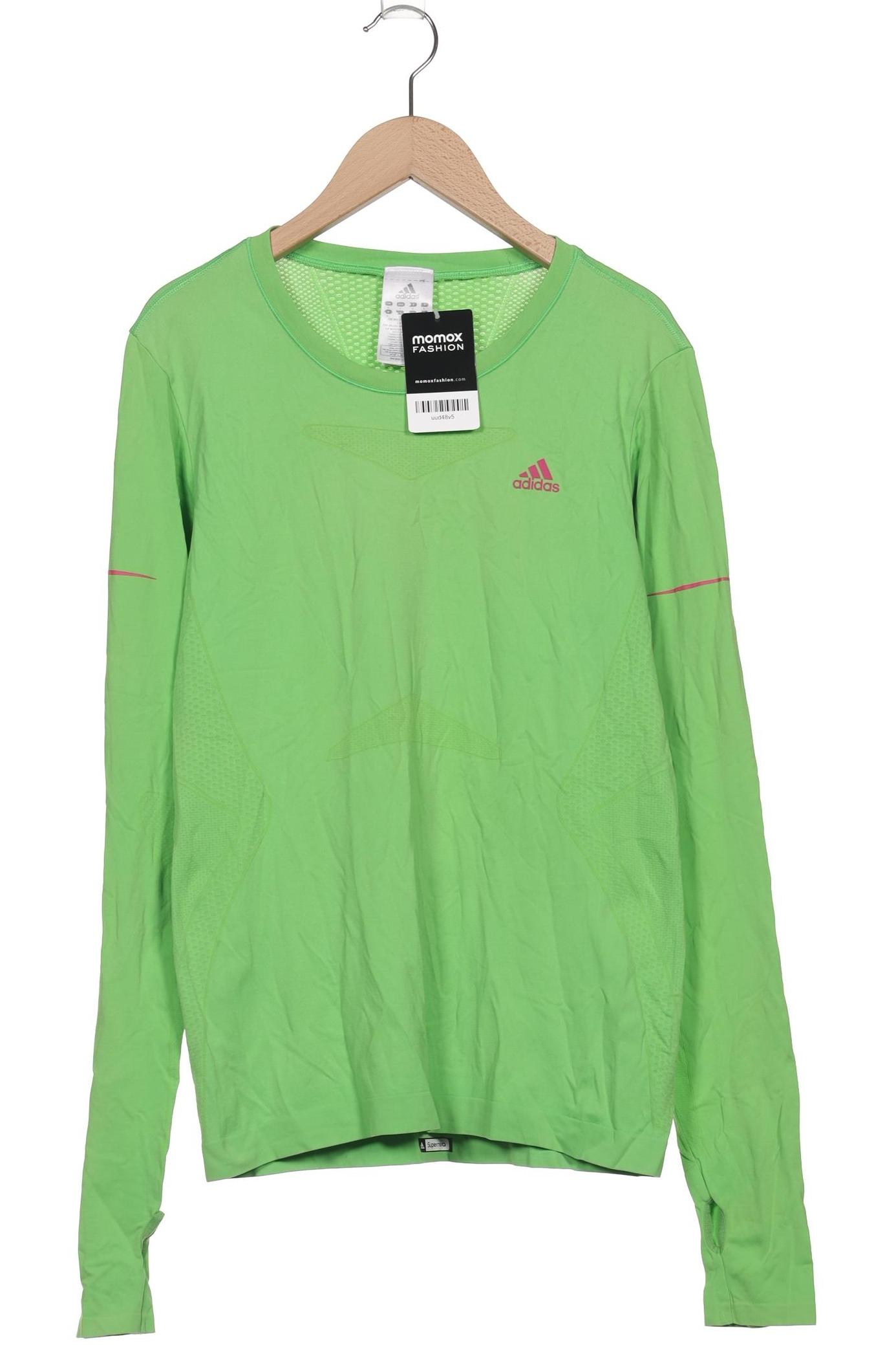 

adidas Damen Langarmshirt, grün, Gr. 42