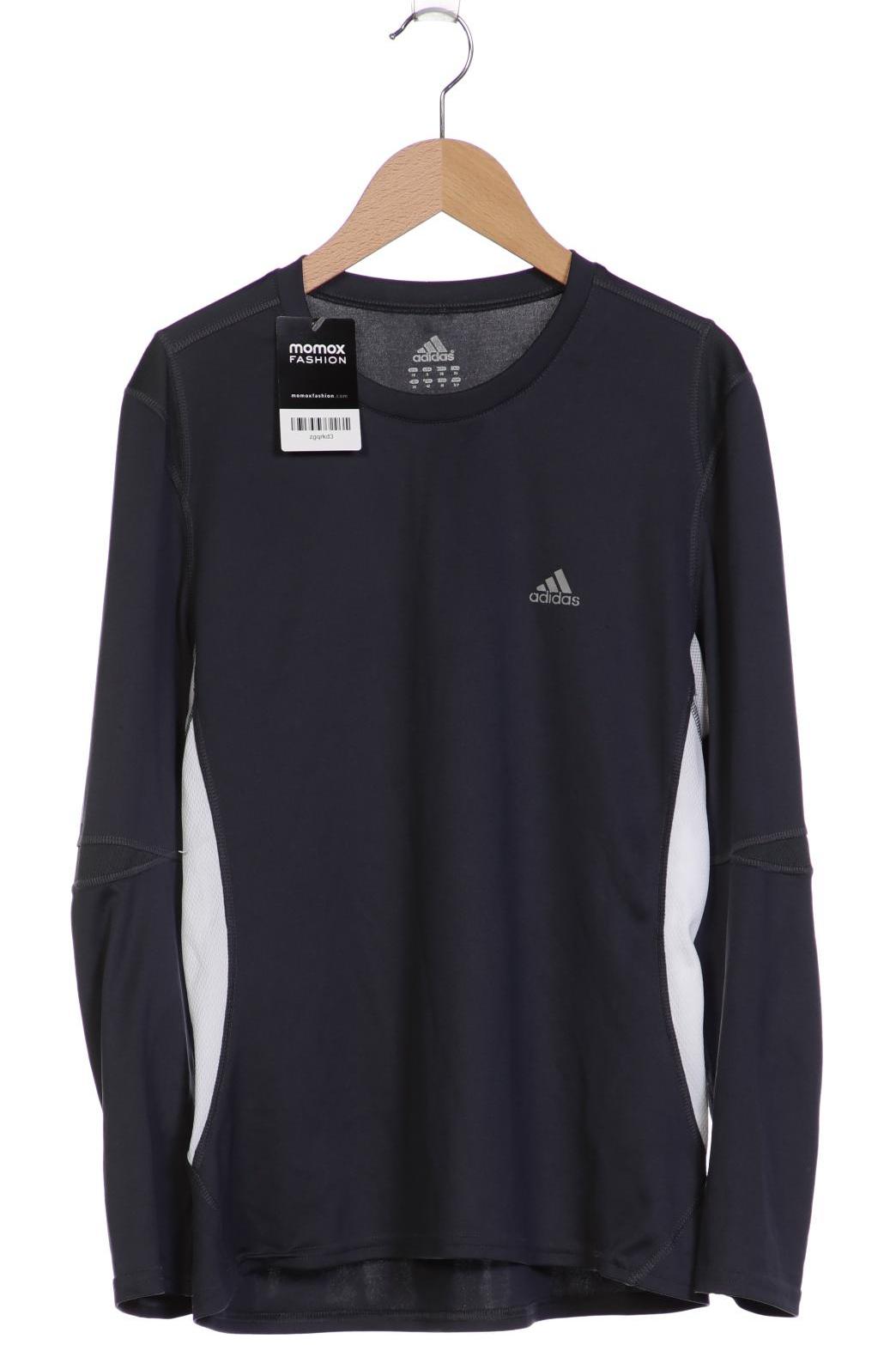 

adidas Damen Langarmshirt, blau, Gr. 36