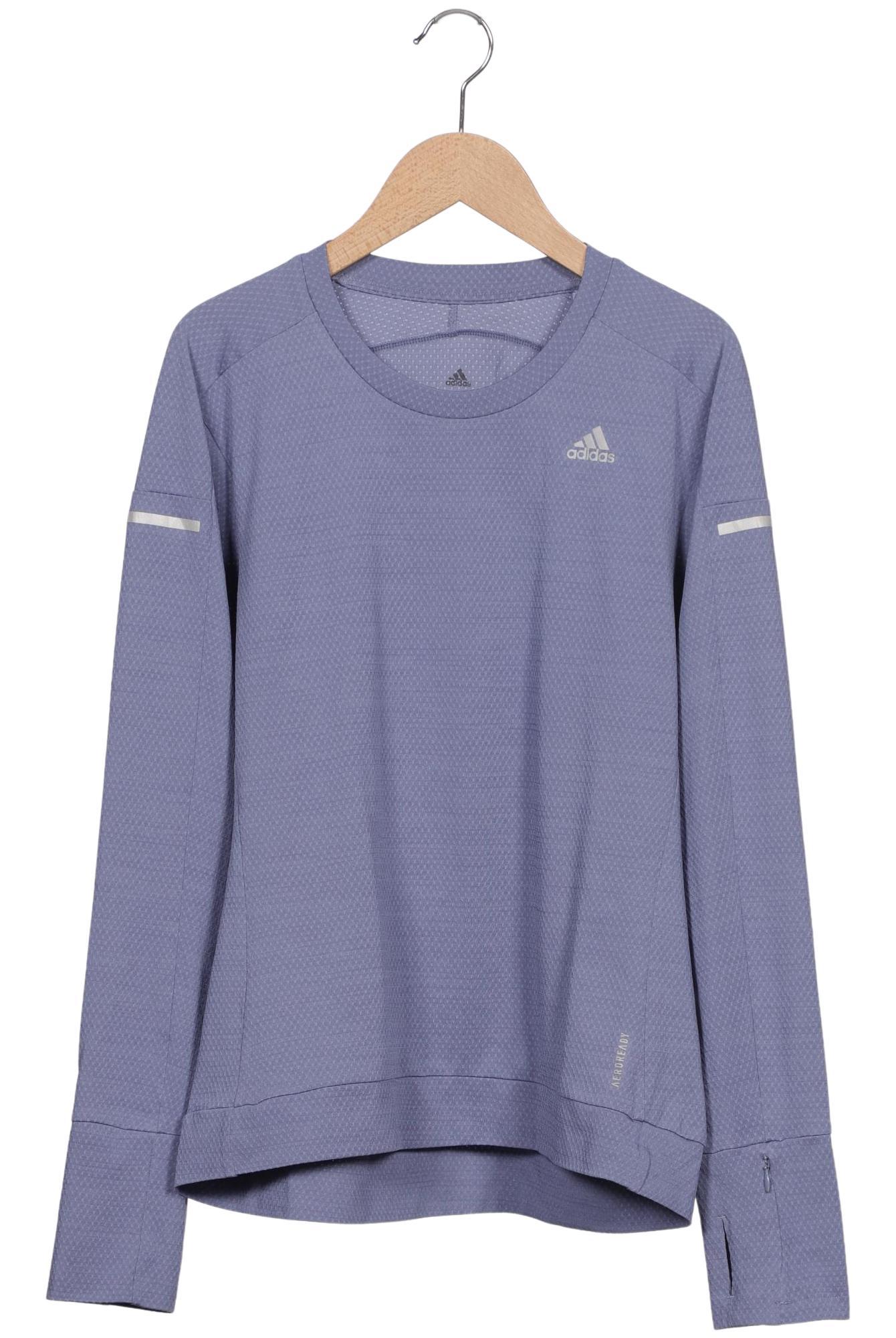 

adidas Damen Langarmshirt, blau, Gr. 38