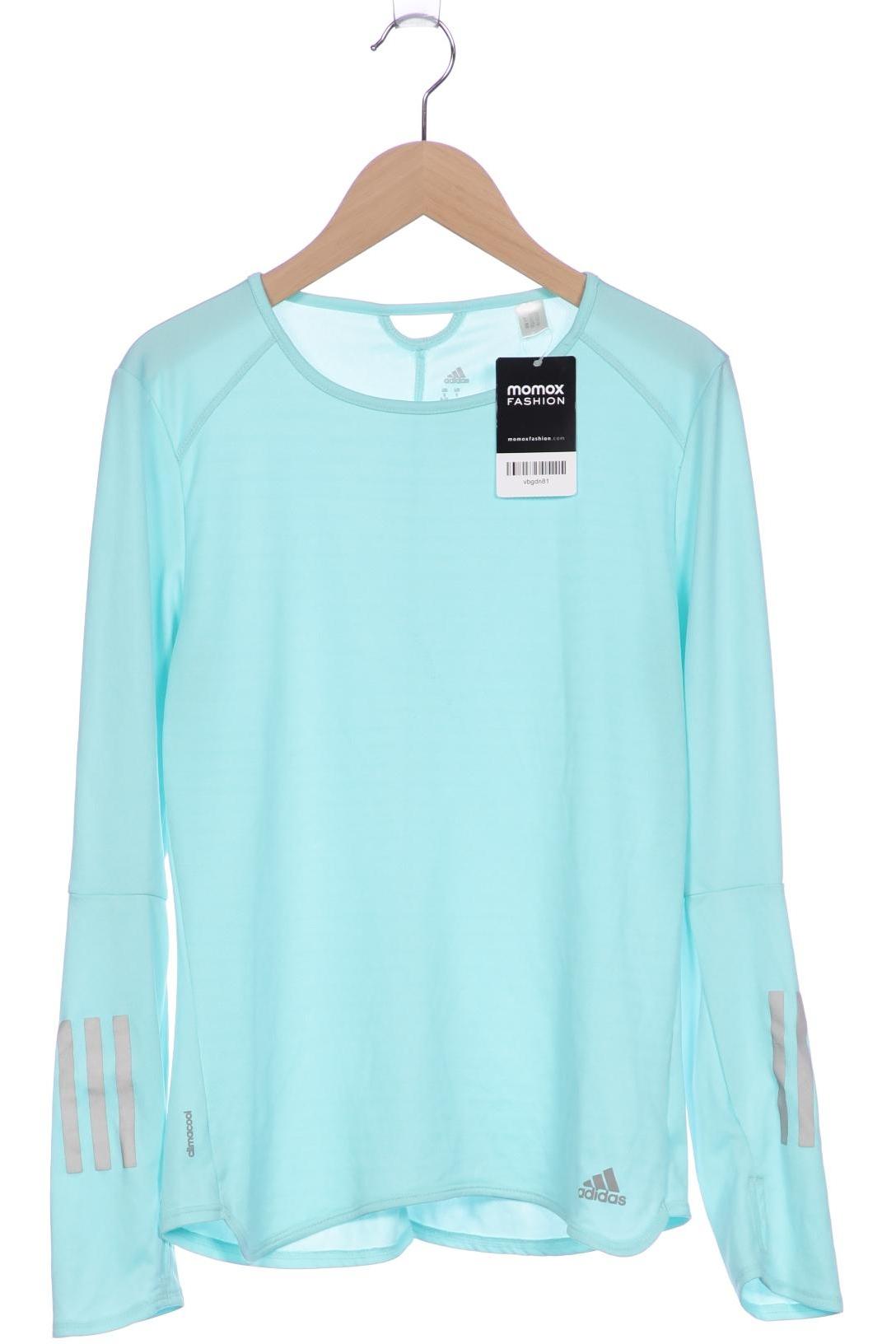 

adidas Damen Langarmshirt, türkis, Gr. 36