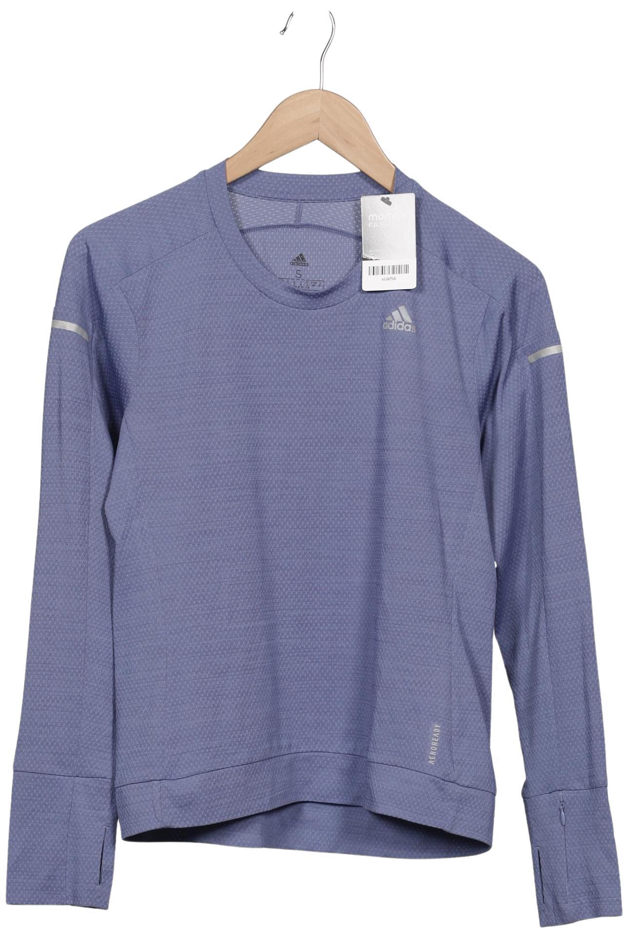 

adidas Damen Langarmshirt, blau, Gr. 36