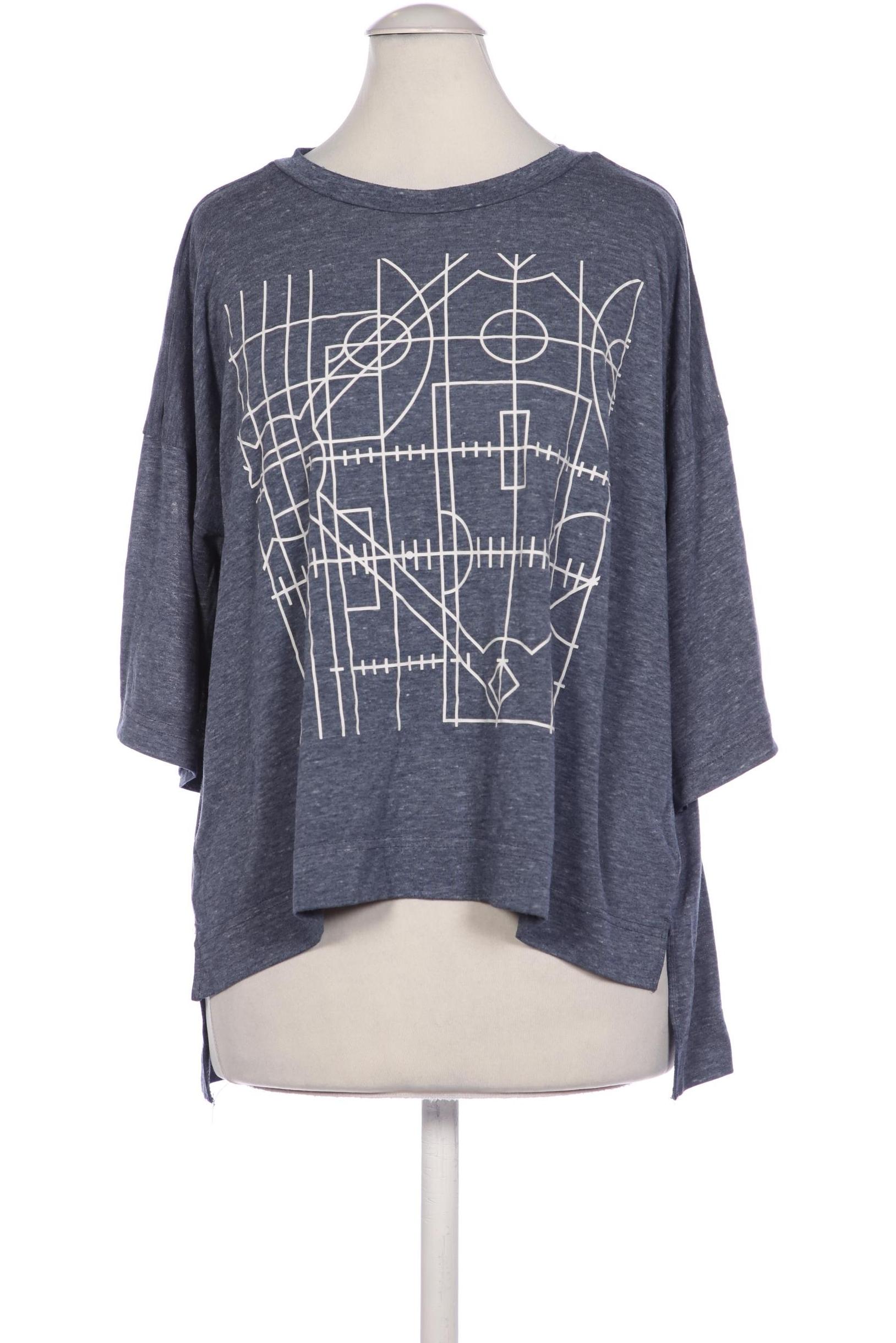 

adidas Damen Langarmshirt, blau, Gr. 34