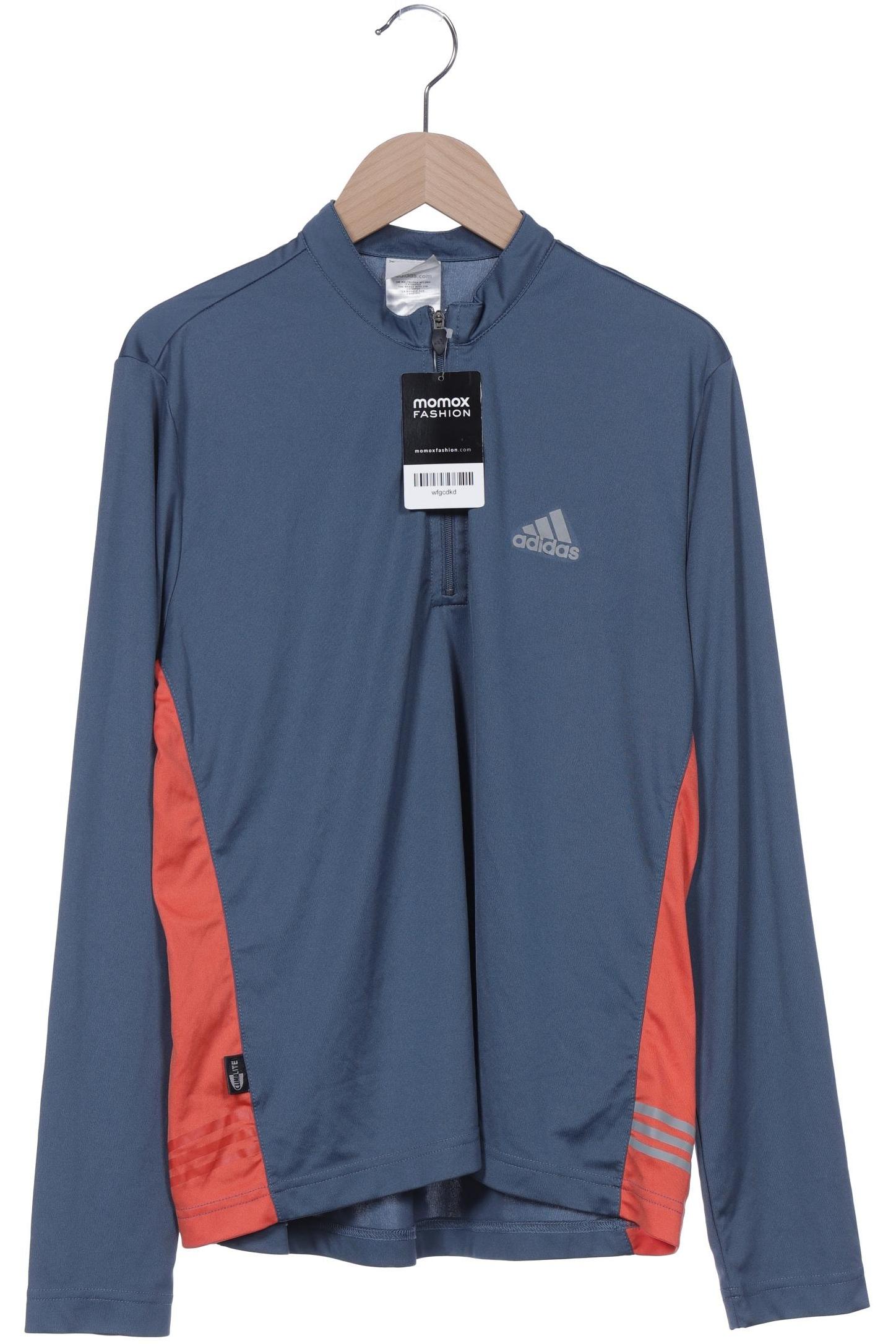 

adidas Damen Langarmshirt, blau, Gr. 38