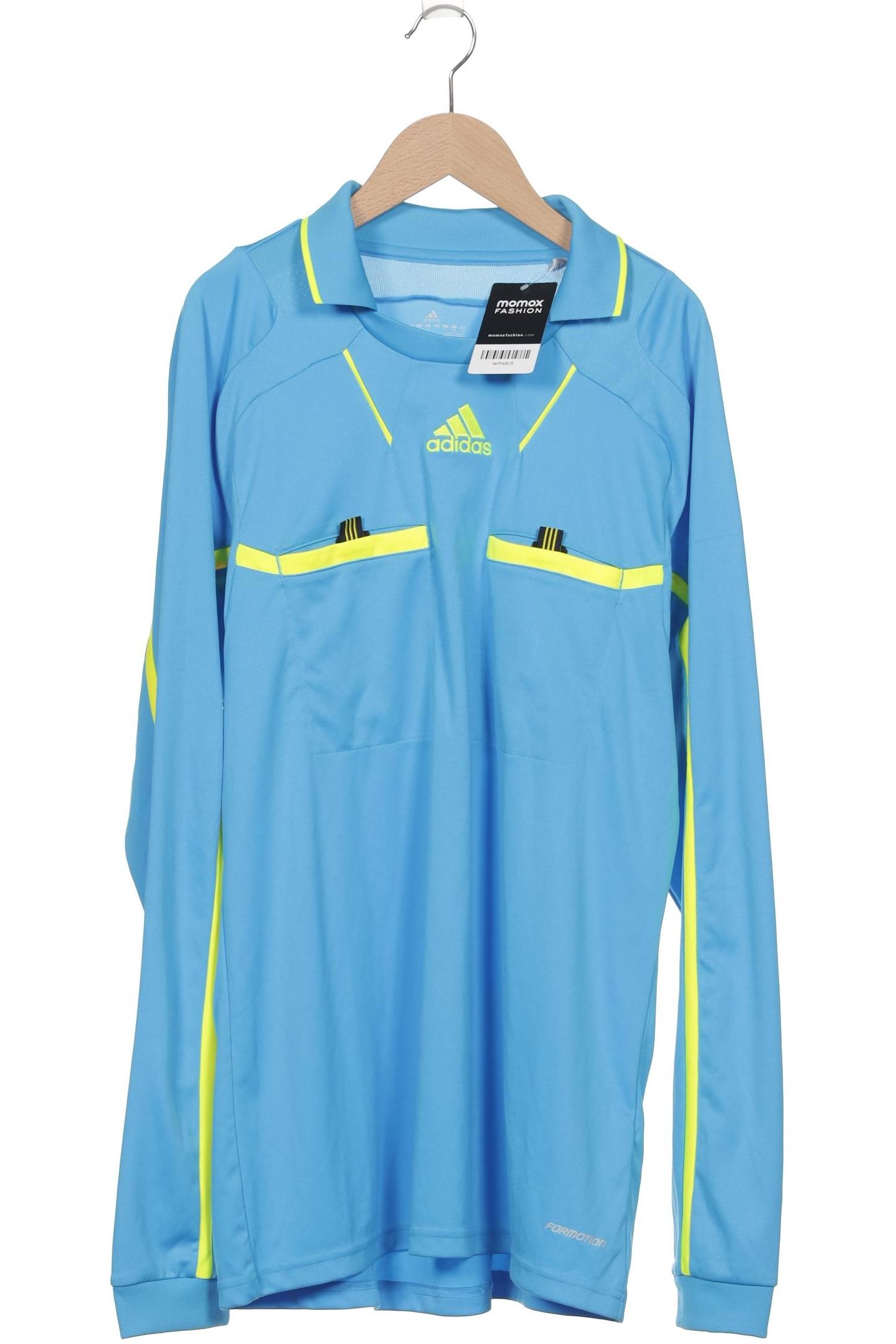 

adidas Damen Langarmshirt, blau, Gr. 42