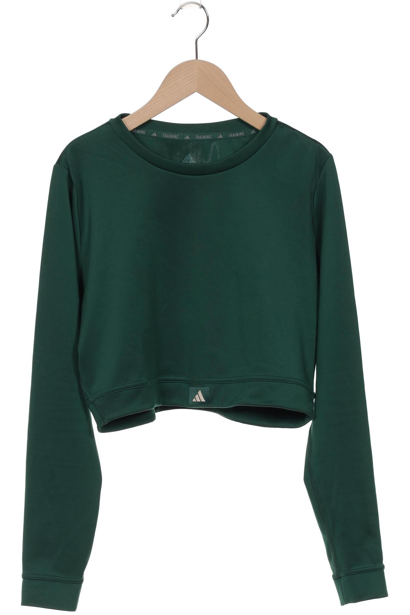 

adidas Damen Langarmshirt, grün, Gr. 44