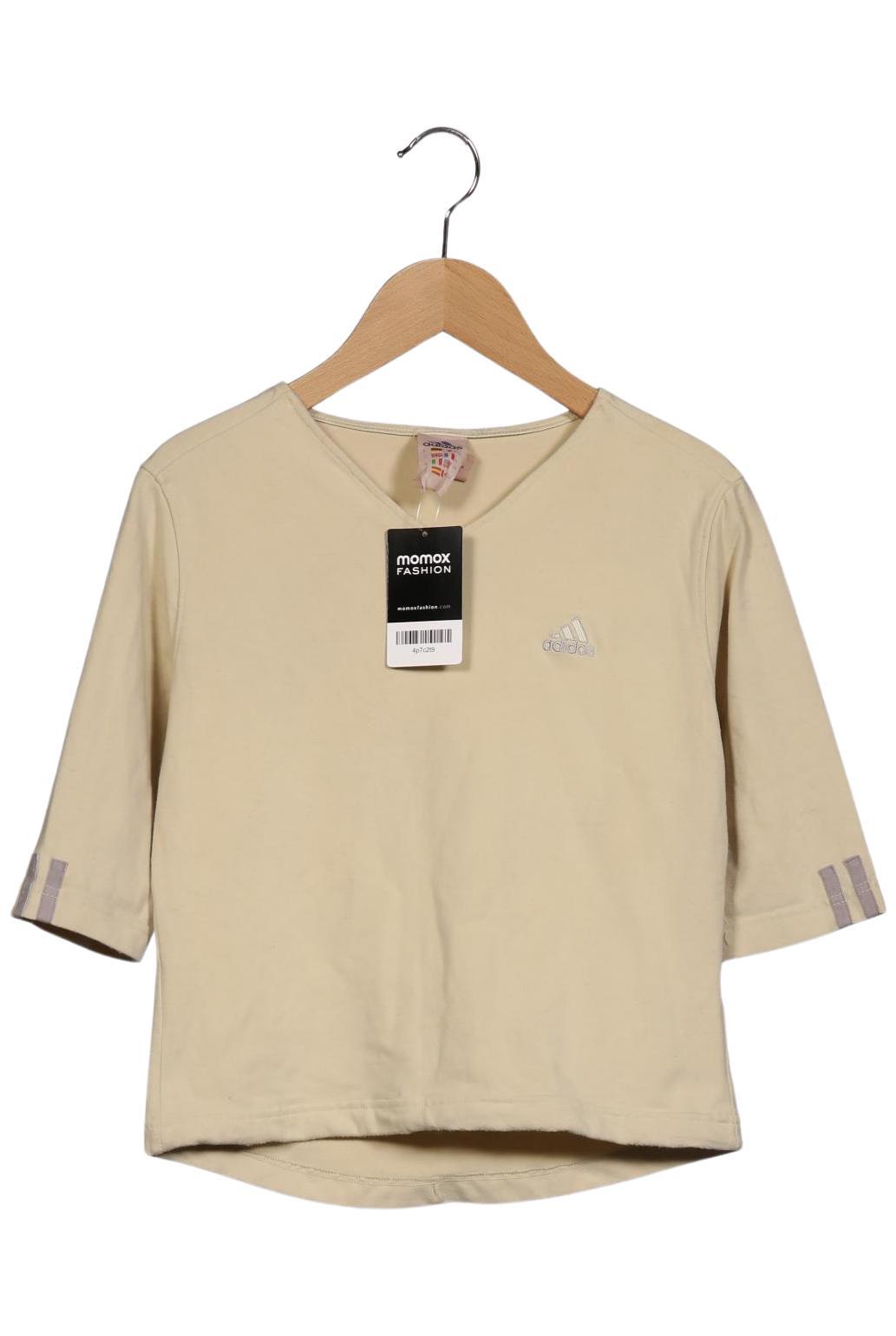 

adidas Damen Langarmshirt, beige, Gr. 40