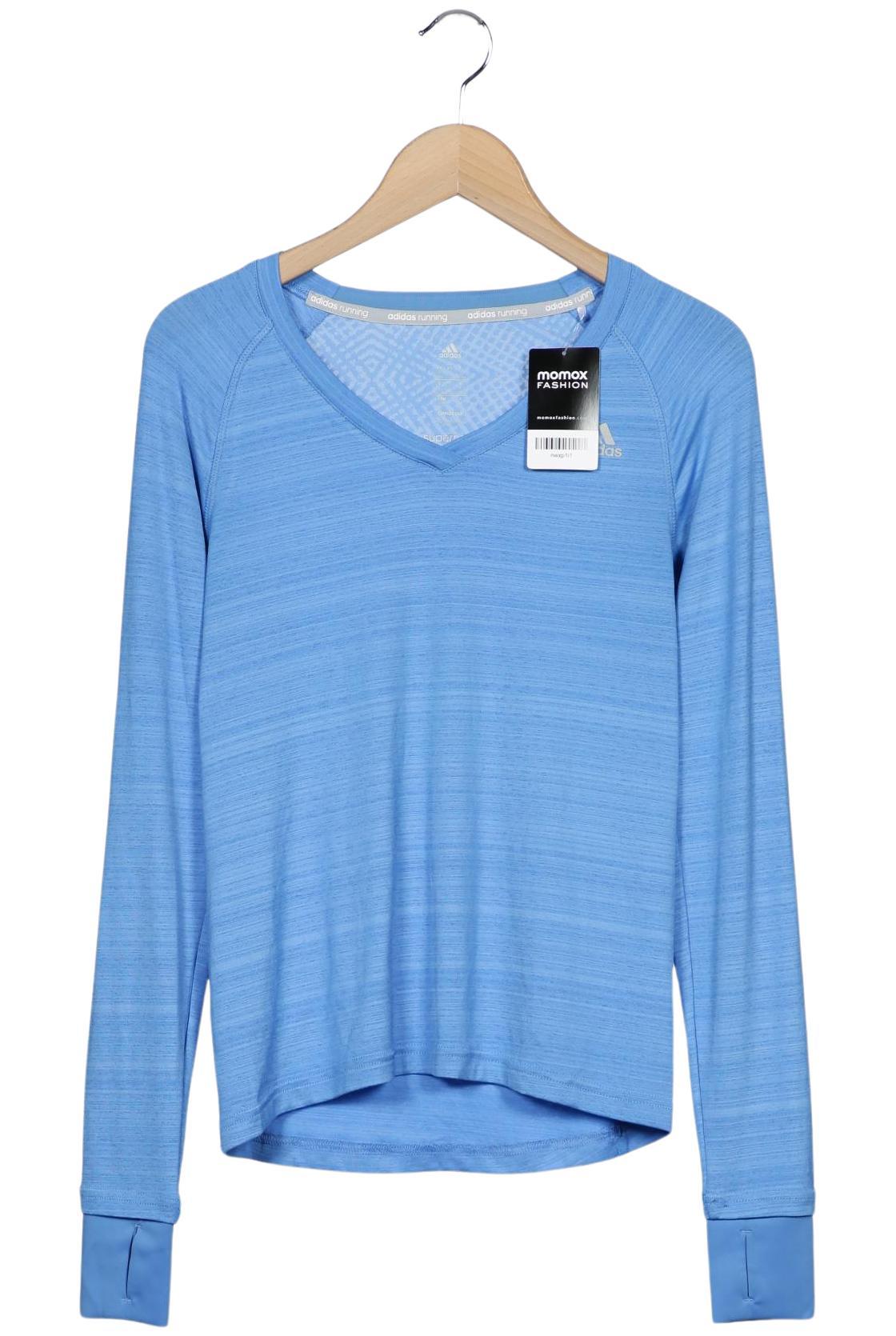 

adidas Damen Langarmshirt, hellblau, Gr. 36