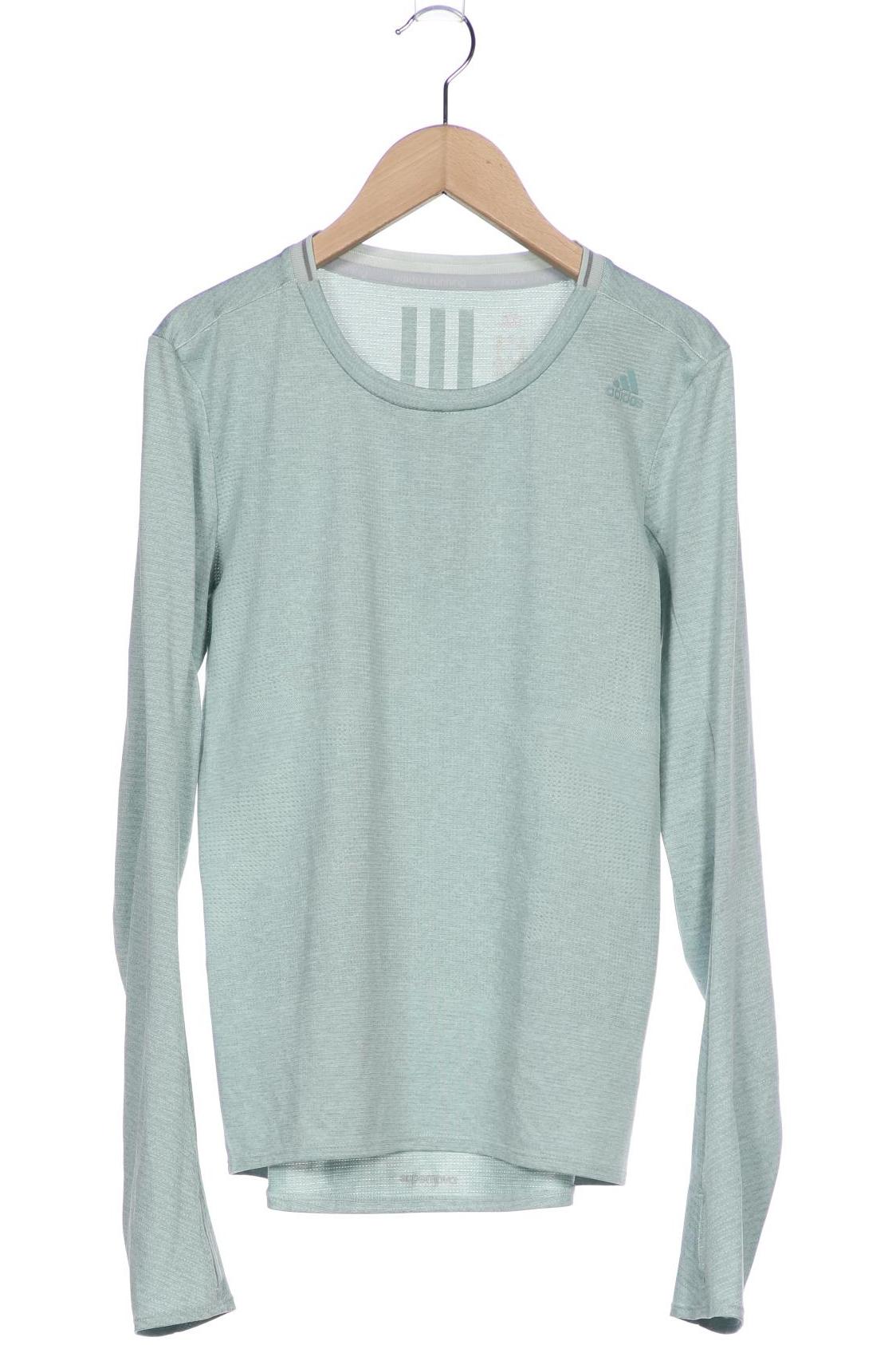 

adidas Damen Langarmshirt, hellgrün, Gr. 34