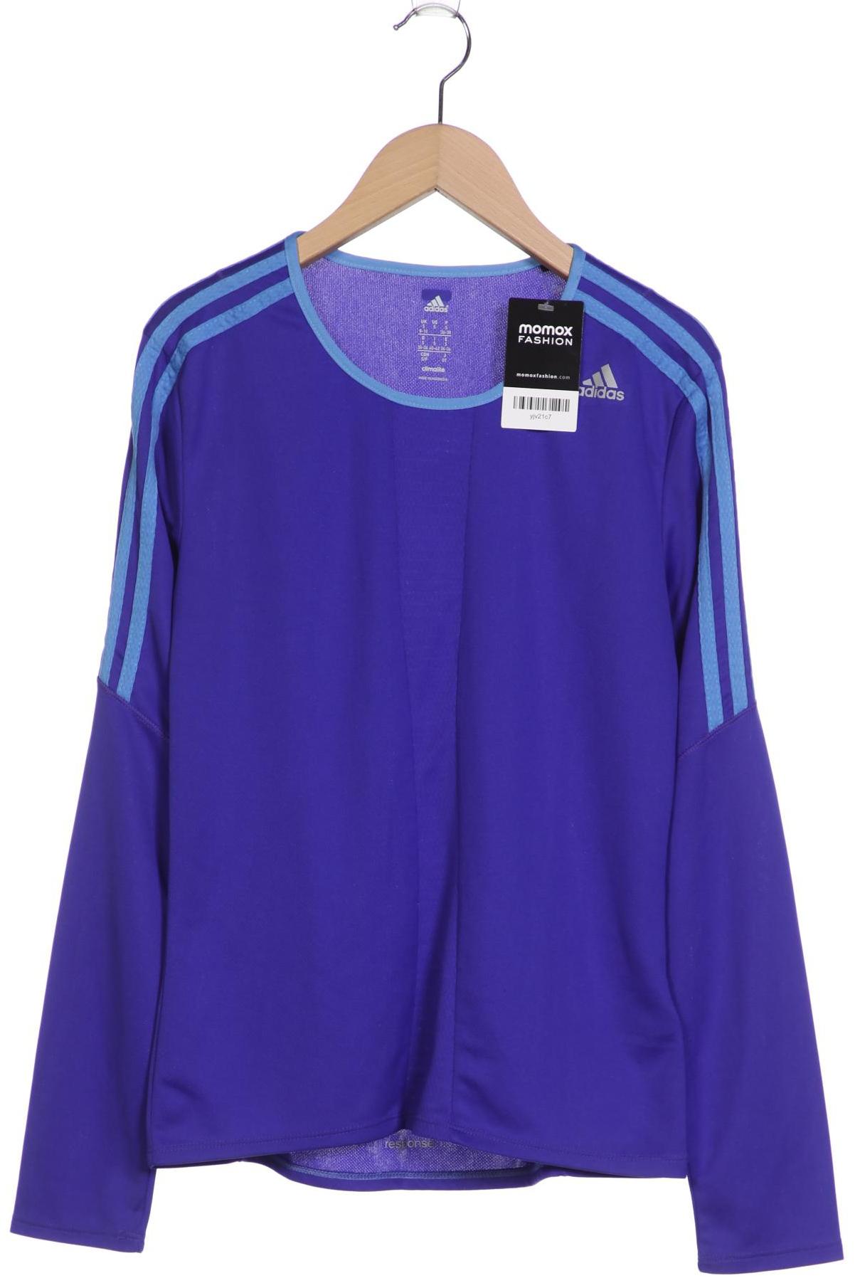 

adidas Damen Langarmshirt, blau, Gr. 36