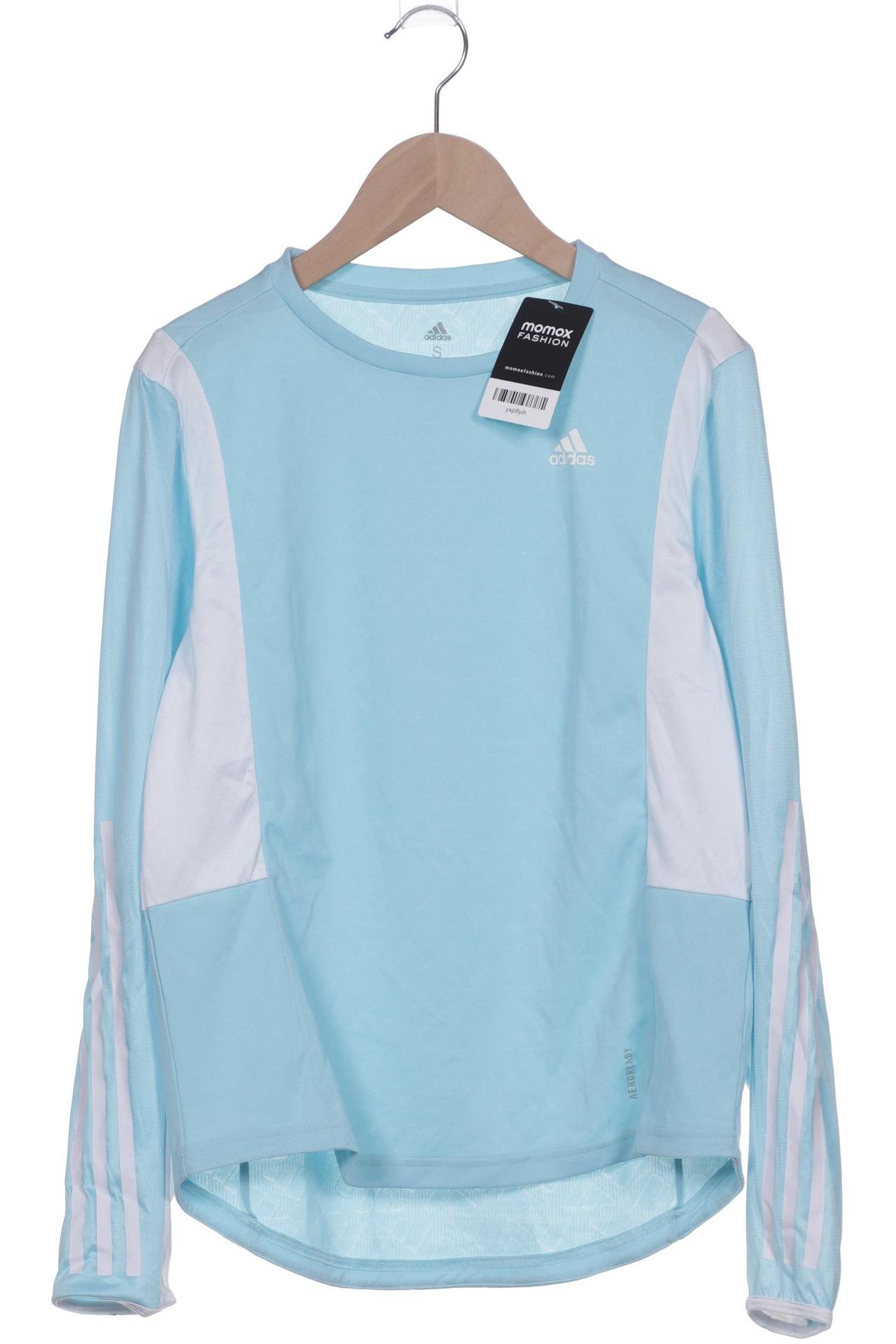 

adidas Damen Langarmshirt, hellblau, Gr. 36