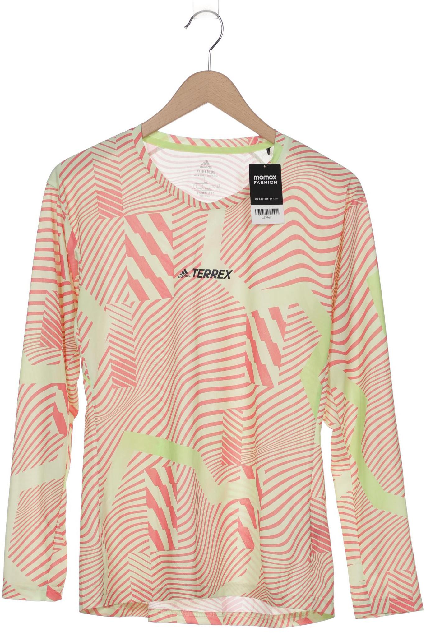 

adidas Damen Langarmshirt, gelb, Gr. 42