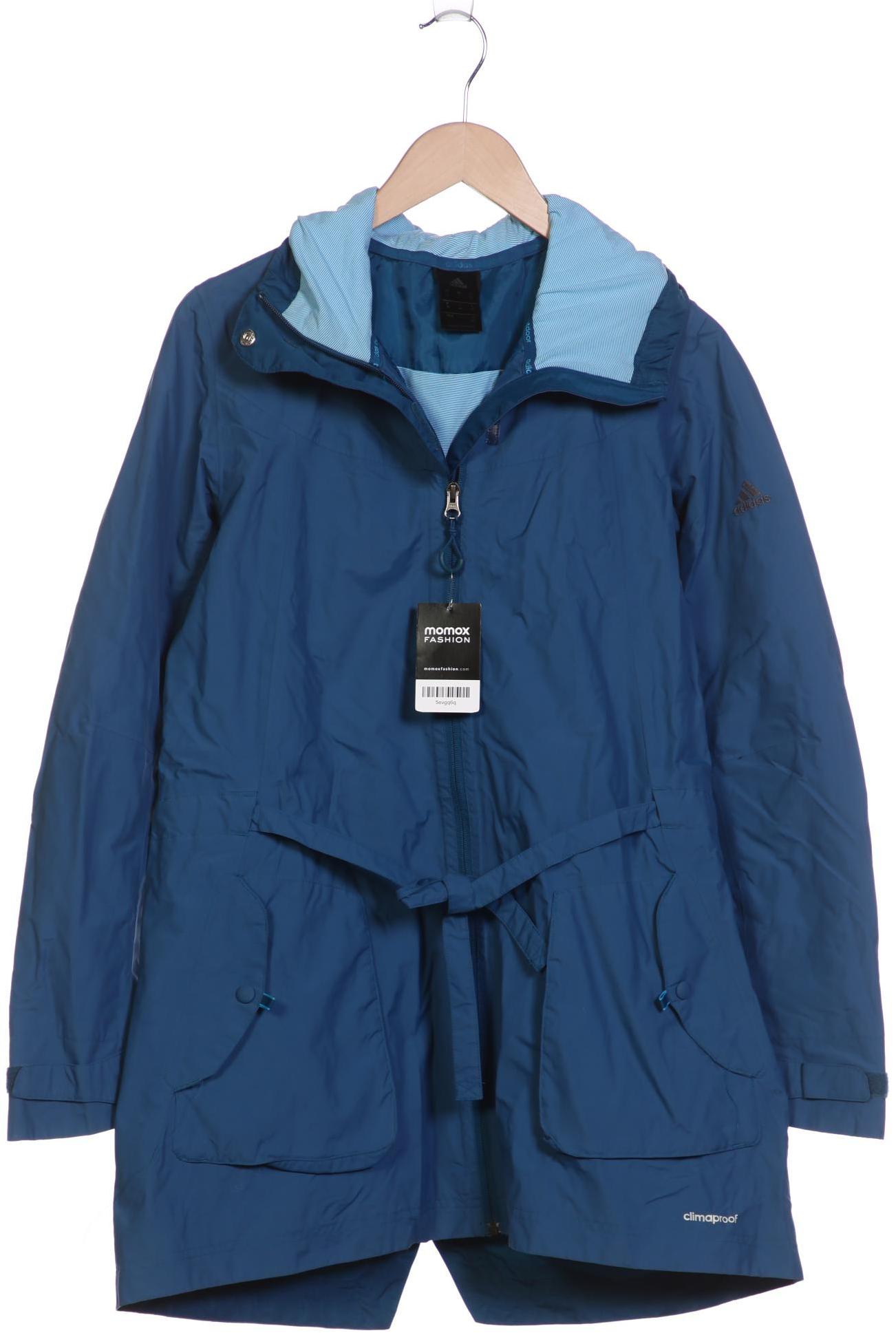 

adidas Damen Mantel, blau, Gr. 38