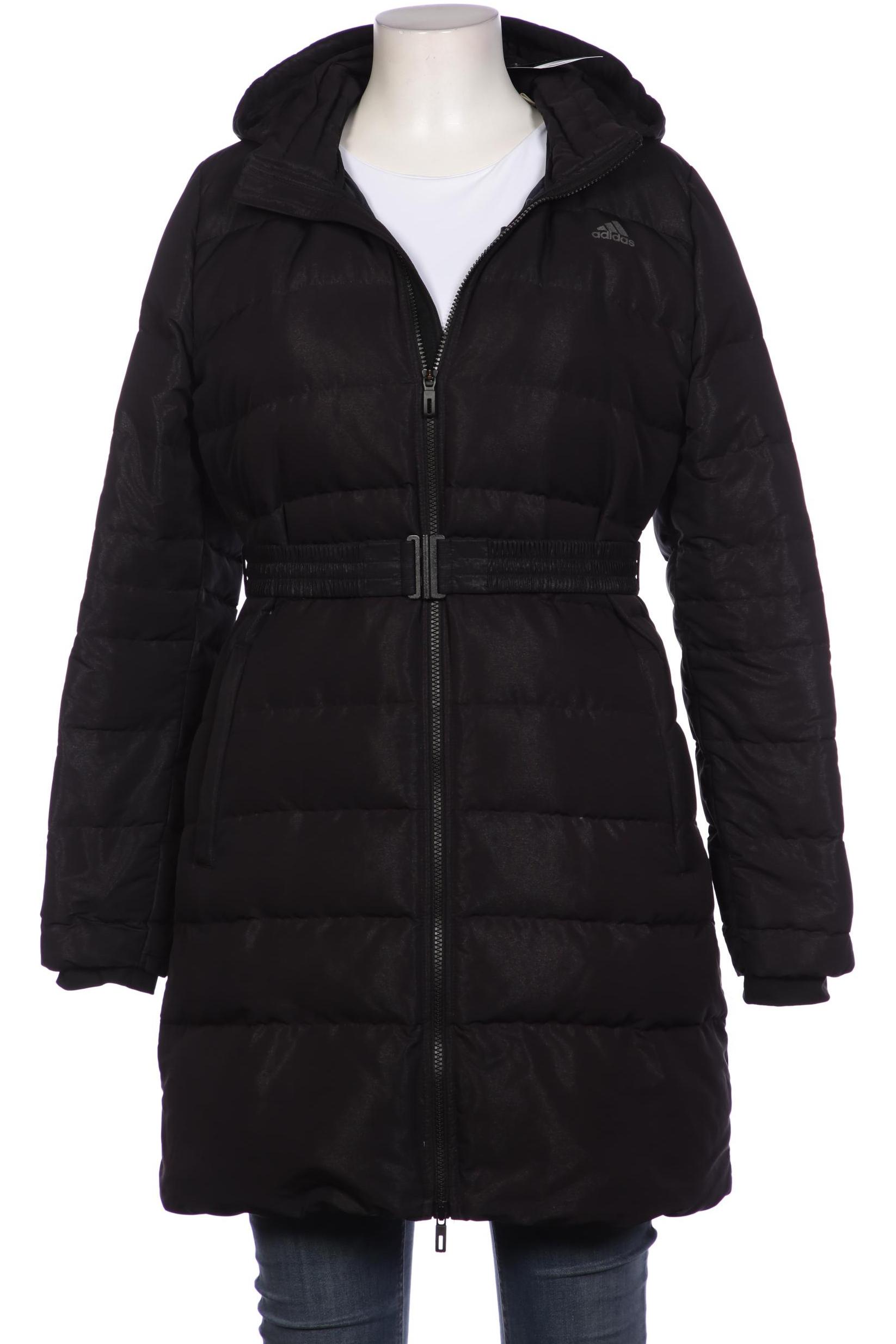 

adidas Damen Mantel, schwarz, Gr. 42