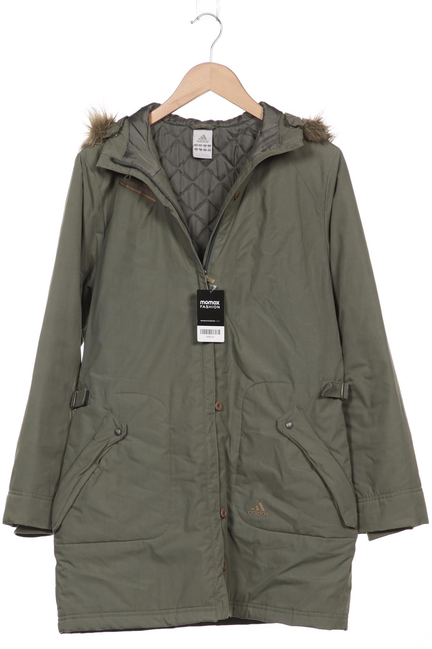 

adidas Damen Mantel, hellgrün, Gr. 38