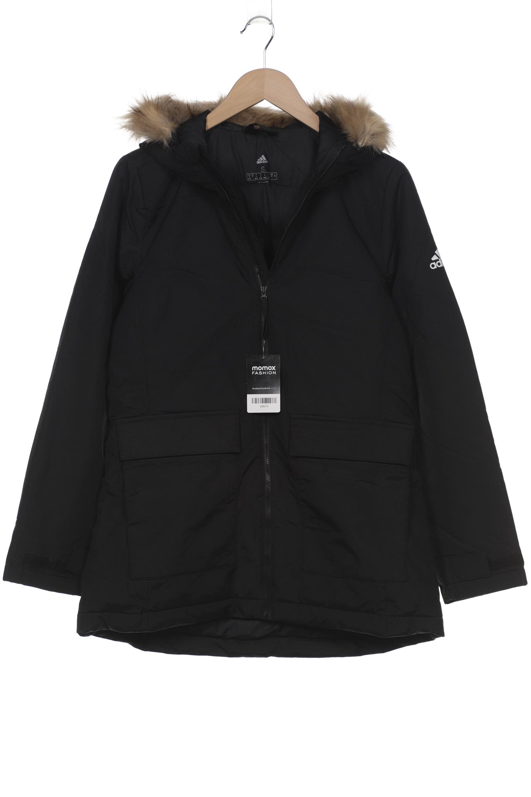 

adidas Damen Mantel, schwarz, Gr. 36