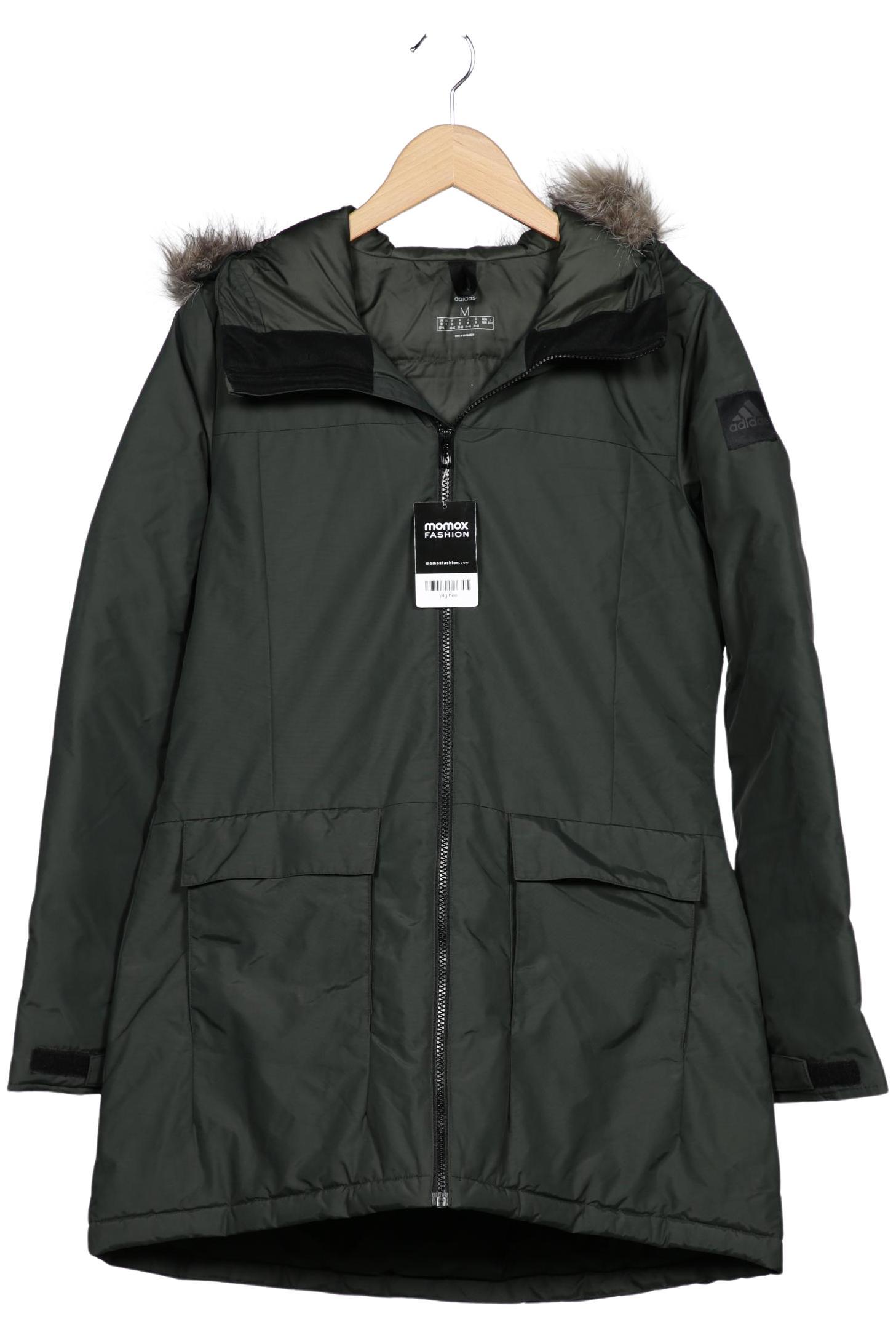 

adidas Damen Mantel, grün, Gr. 38