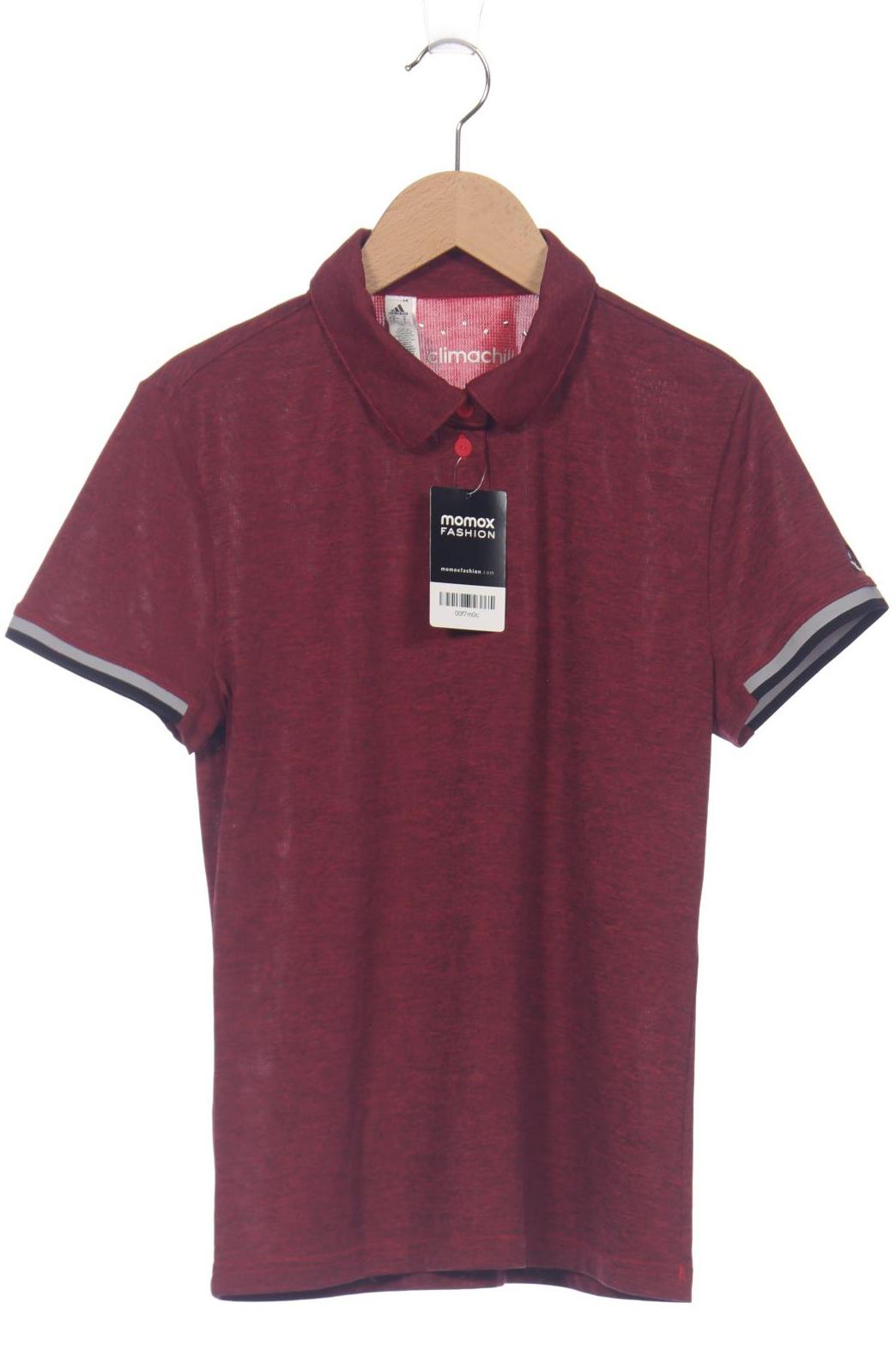 

adidas Damen Poloshirt, rot, Gr. 38