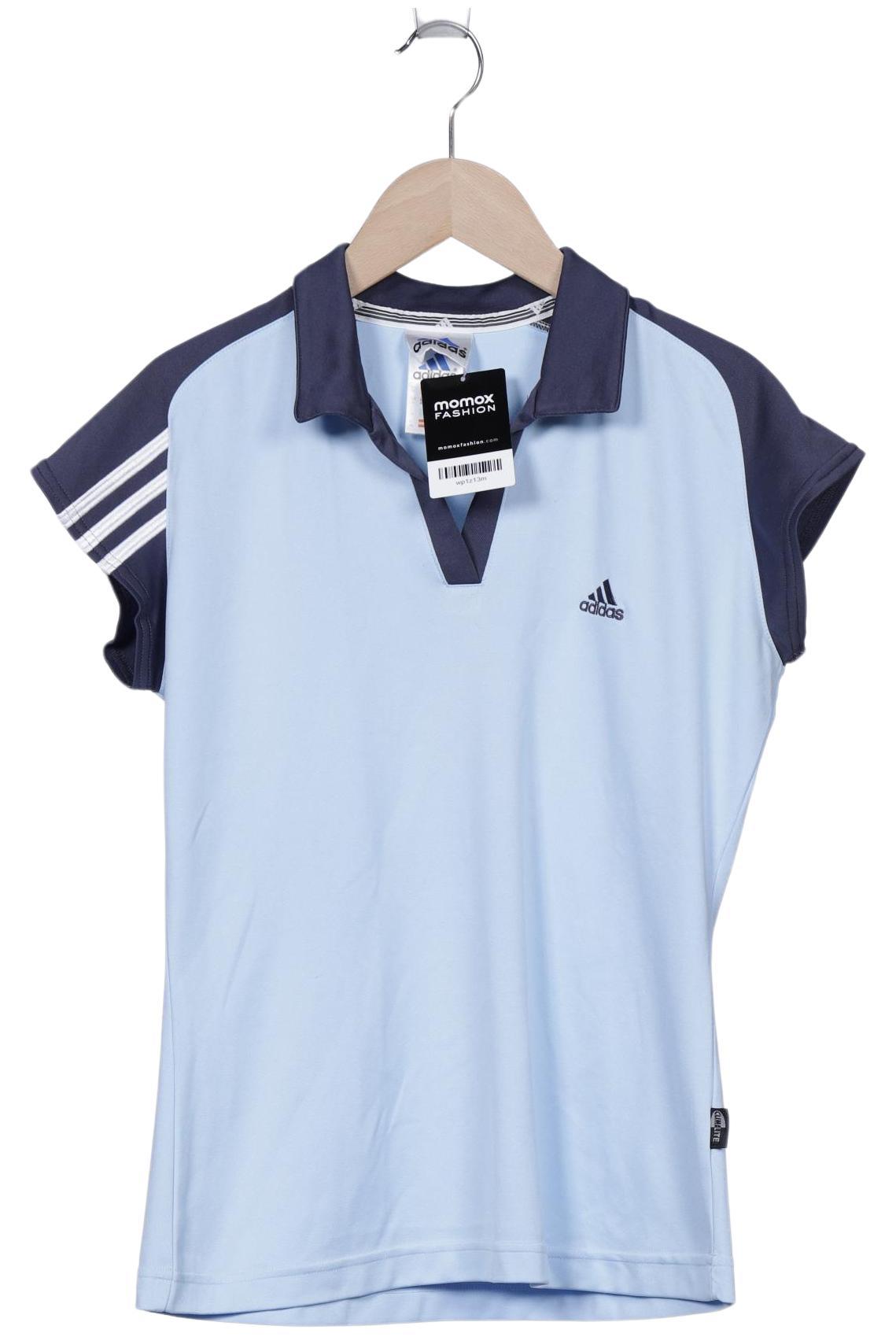 

adidas Damen Poloshirt, hellblau, Gr. 40