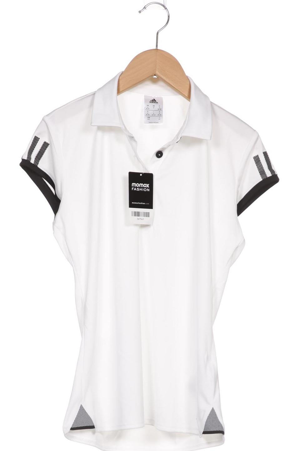 

adidas Damen Poloshirt, weiß