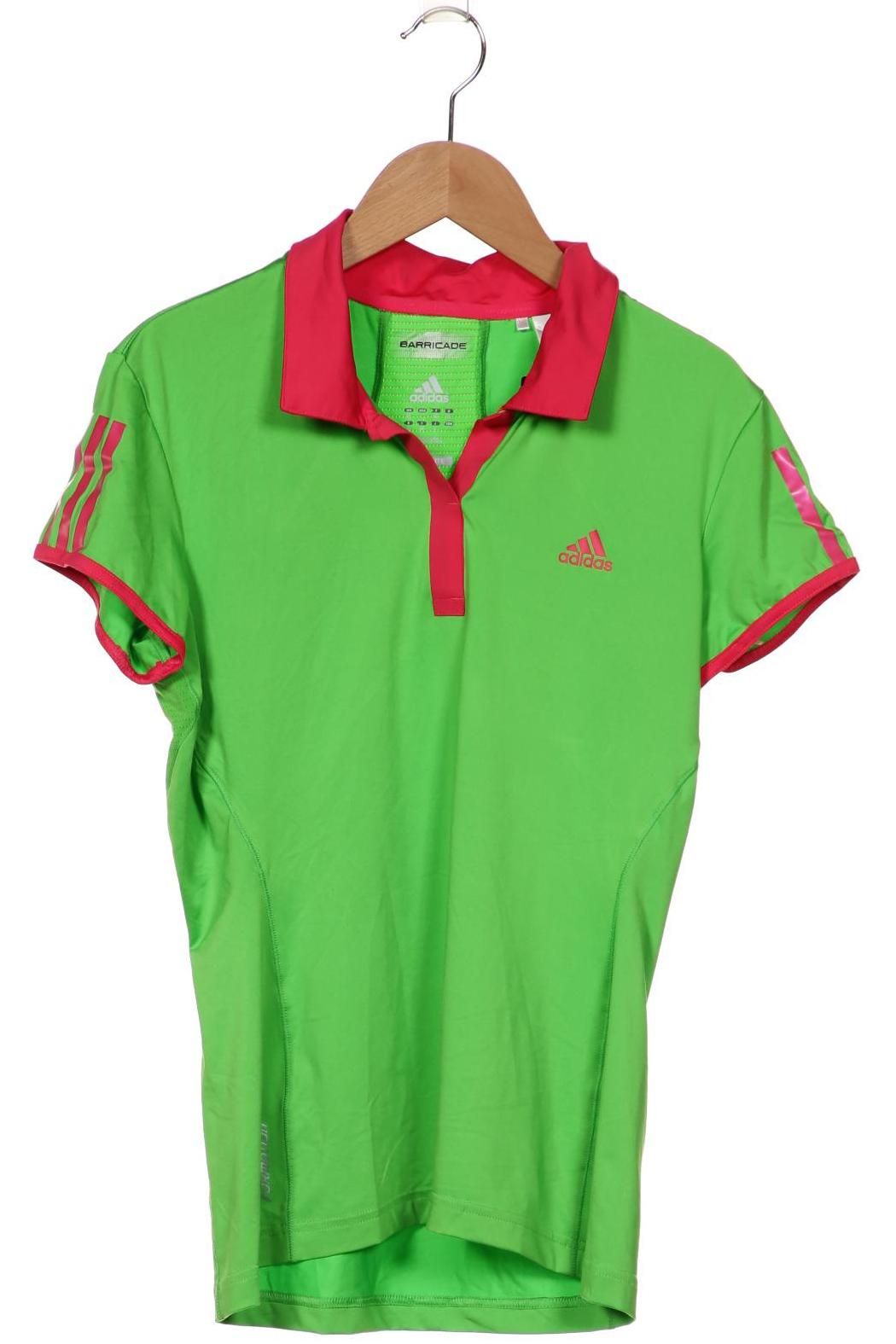 

adidas Damen Poloshirt, grün, Gr. 38