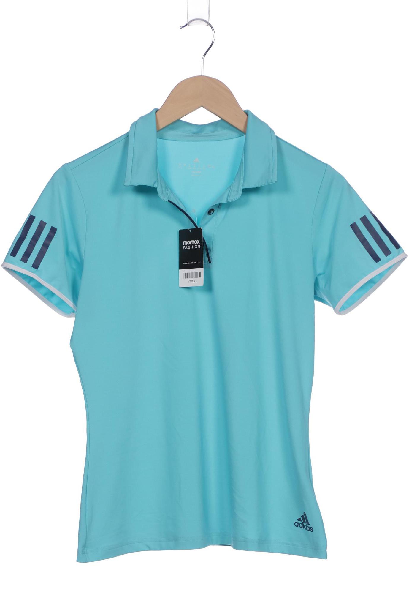

adidas Damen Poloshirt, blau, Gr. 38