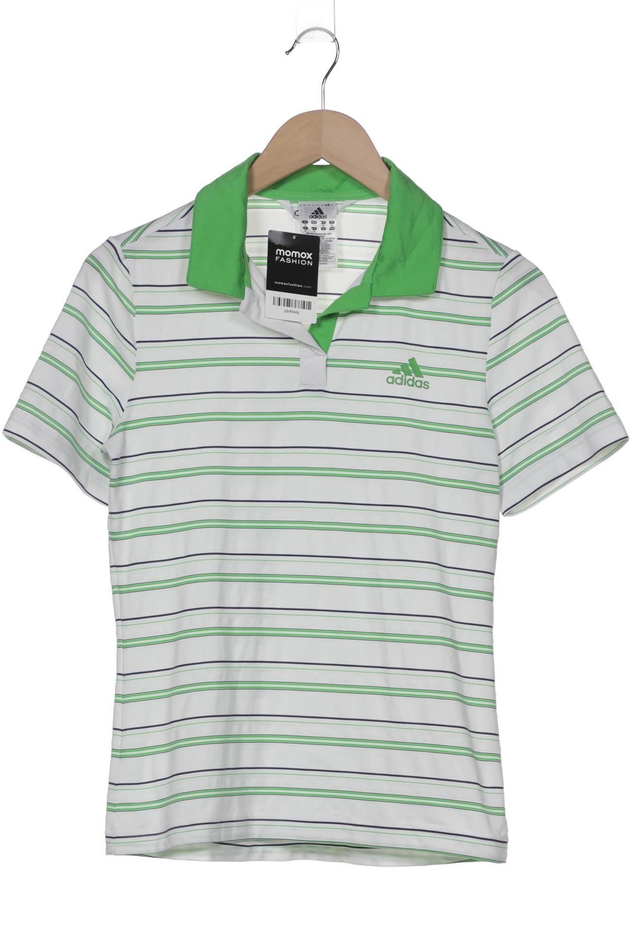 

adidas Damen Poloshirt, weiß, Gr. 38