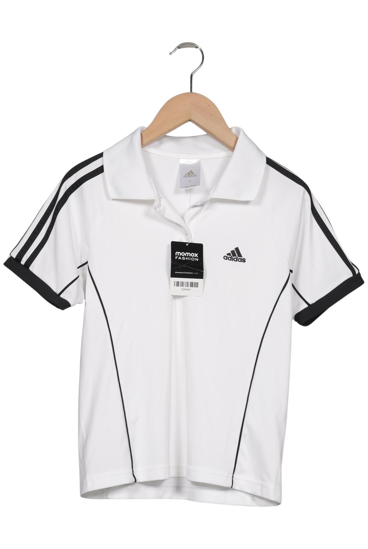 

adidas Damen Poloshirt, weiß, Gr. 36
