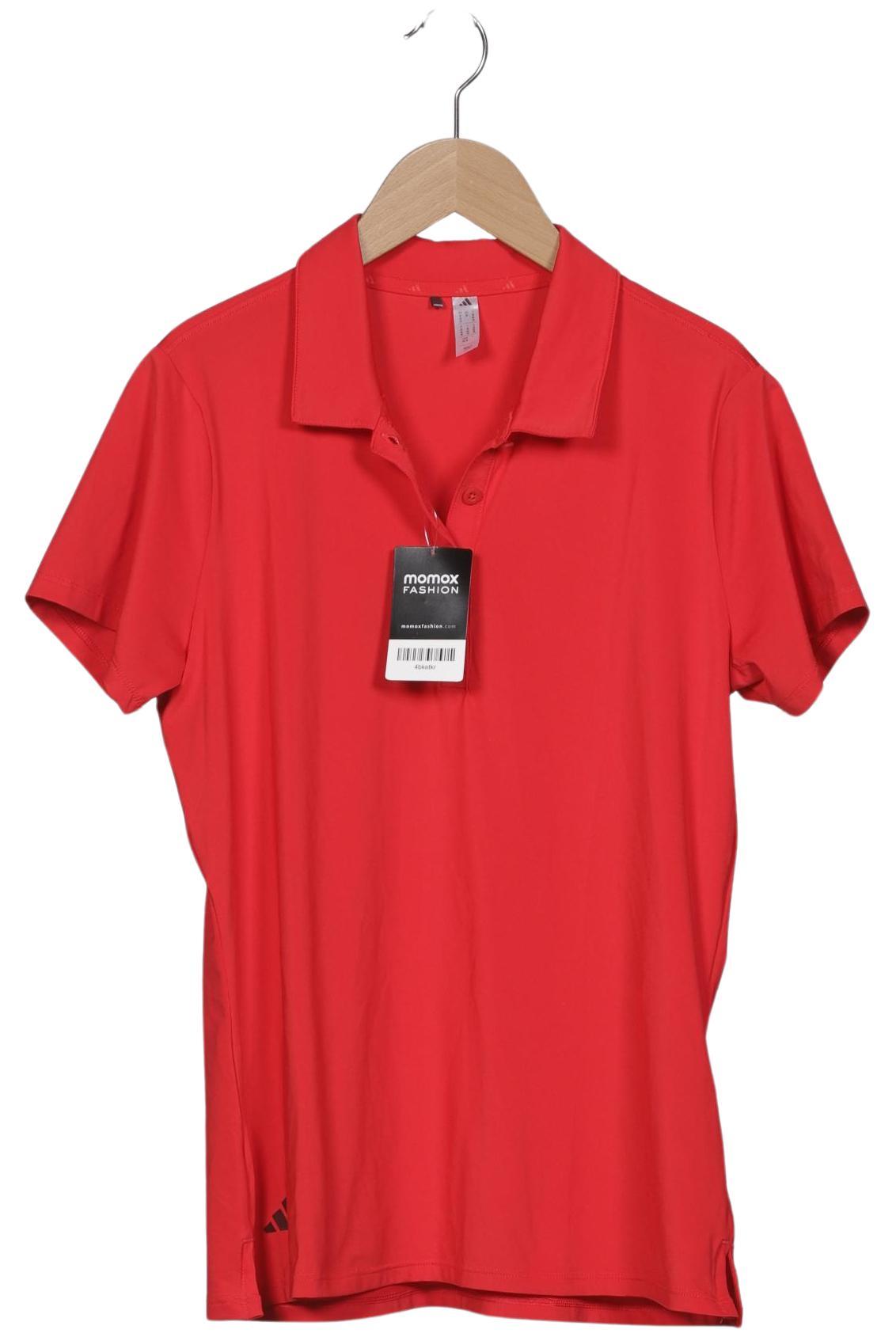 

adidas Damen Poloshirt, rot, Gr. 38