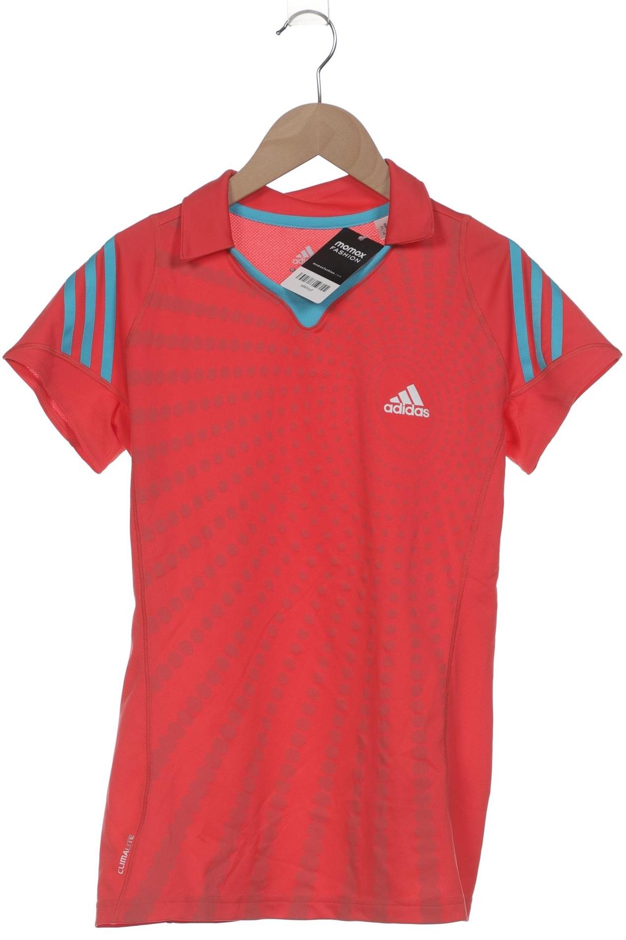 

adidas Damen Poloshirt, rot, Gr. 40