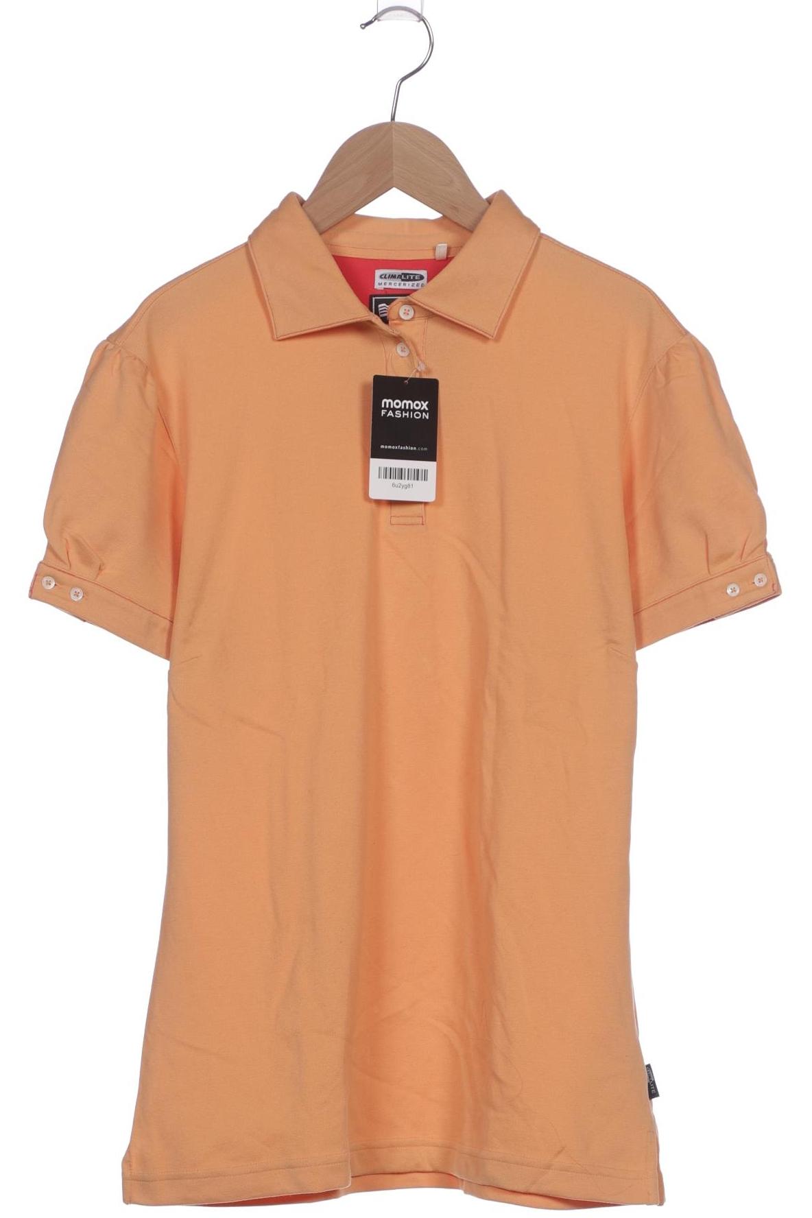 

adidas Damen Poloshirt, orange, Gr. 48