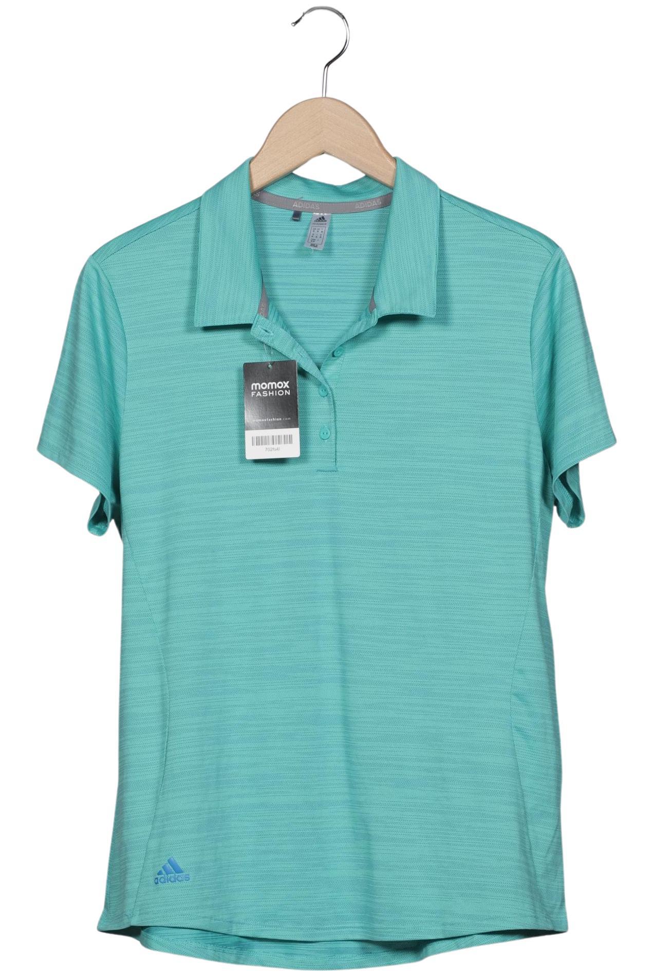 

adidas Damen Poloshirt, türkis, Gr. 44
