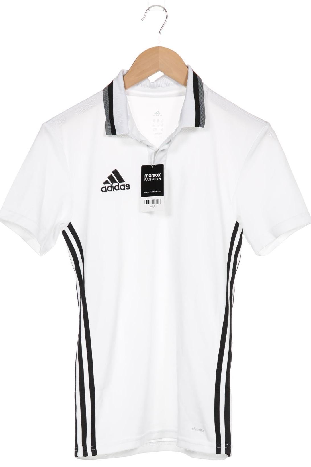 

adidas Damen Poloshirt, weiß, Gr. 34