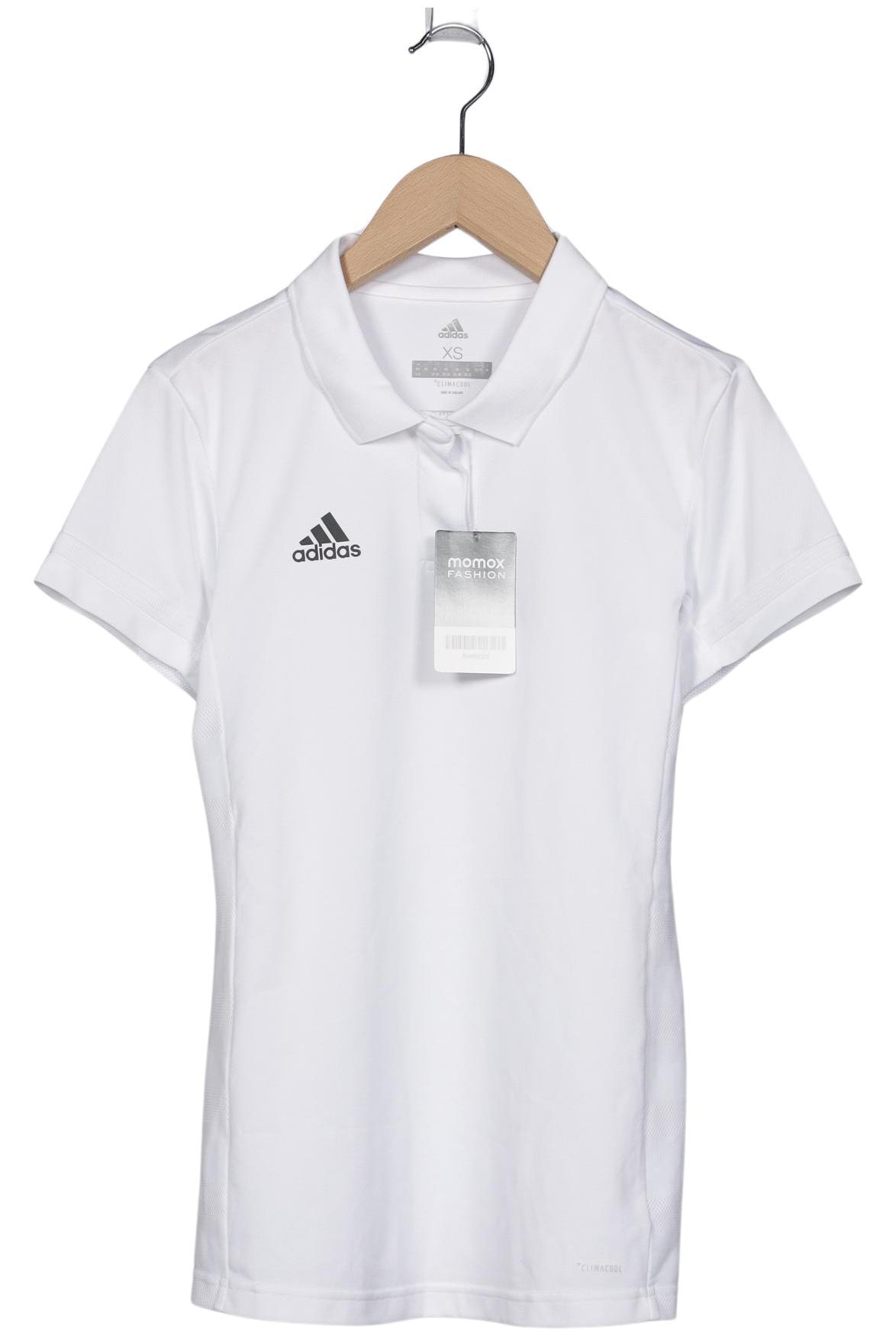 

adidas Damen Poloshirt, weiß, Gr. 34