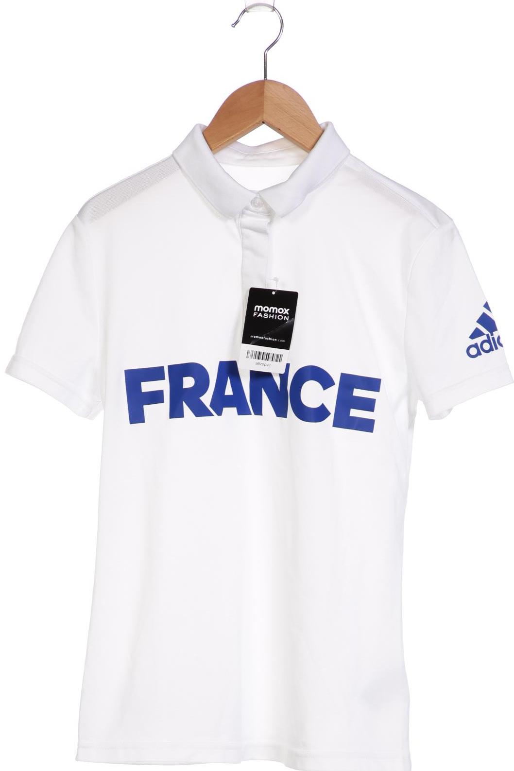 

adidas Damen Poloshirt, weiß, Gr. 36
