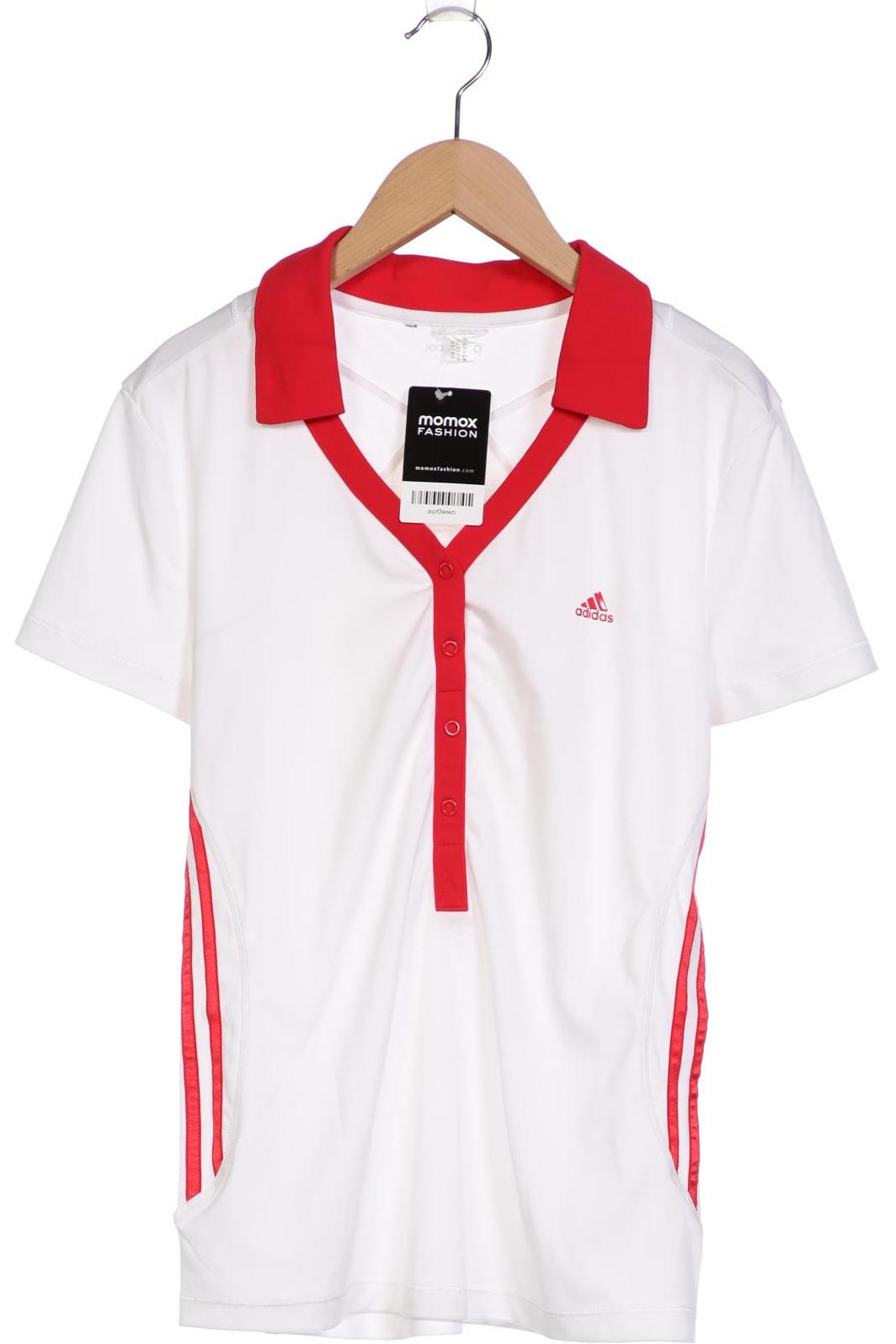 

adidas Damen Poloshirt, weiß, Gr. 36