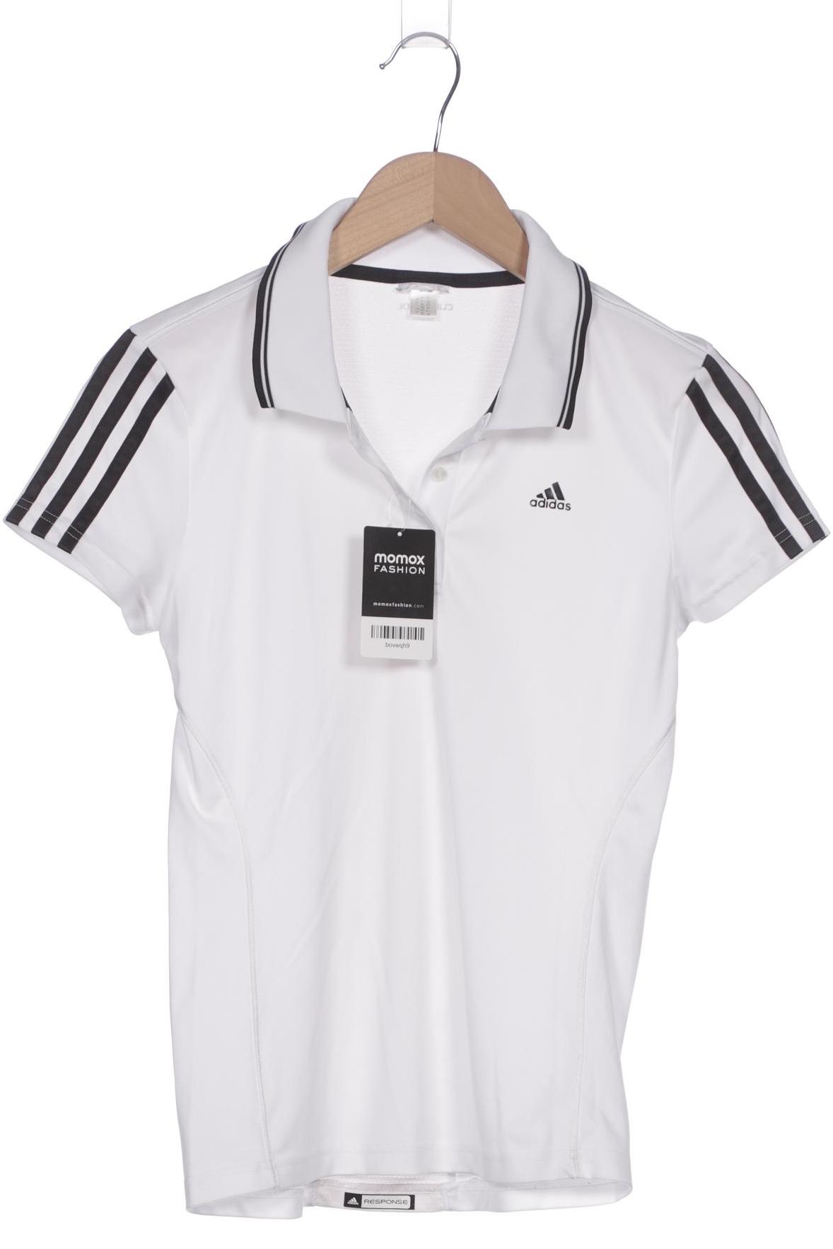 

adidas Damen Poloshirt, weiß, Gr. 38
