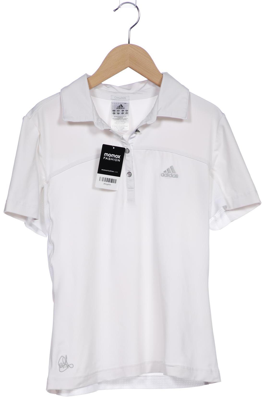 

adidas Damen Poloshirt, weiß, Gr. 38