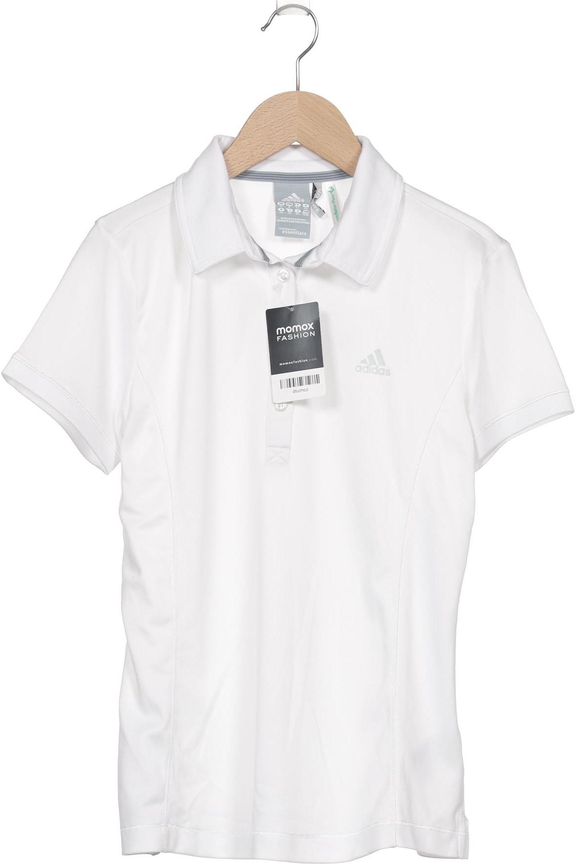 

adidas Damen Poloshirt, weiß, Gr. 40
