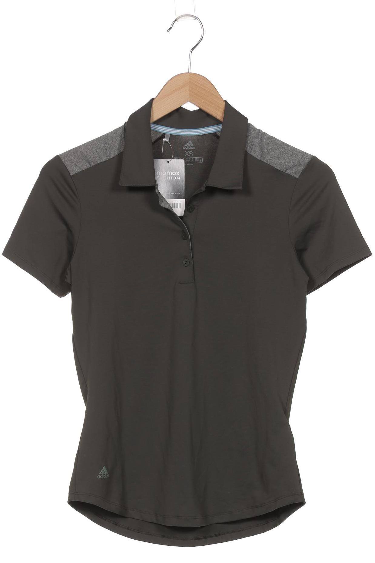

adidas Damen Poloshirt, grün, Gr. 34