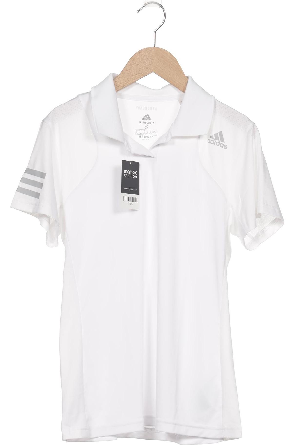 

adidas Damen Poloshirt, weiß, Gr. 36