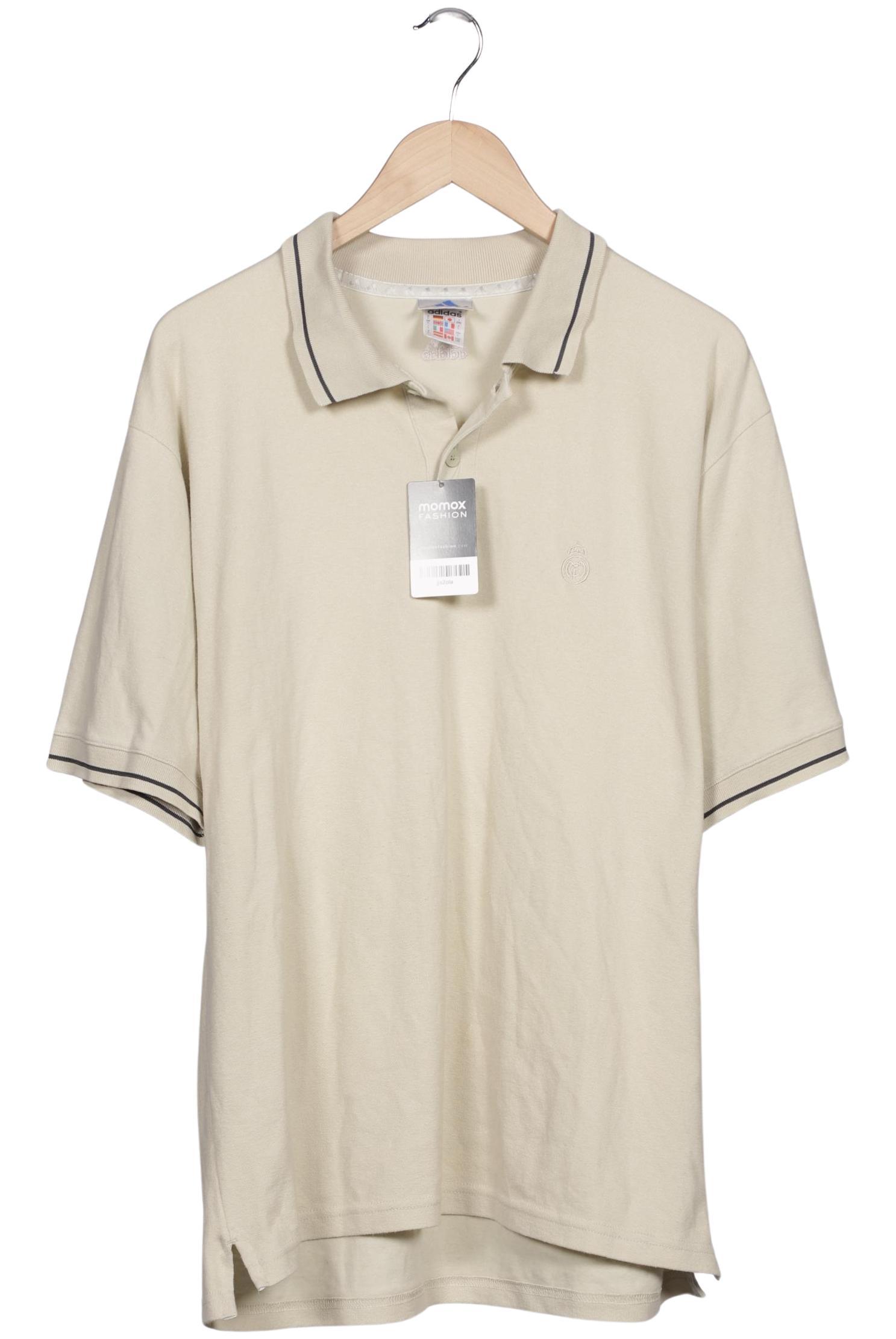 

adidas Damen Poloshirt, beige, Gr. 42